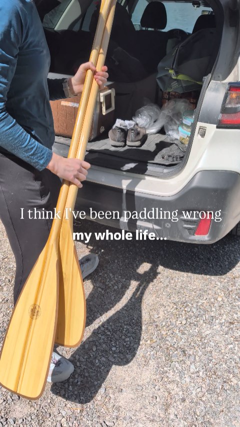 Turns out I was making it harder for myself 🙃
#canoeing
#paddlinglife
#GreyOwlPaddles
#FollowtheGreyOwl
#getoutside