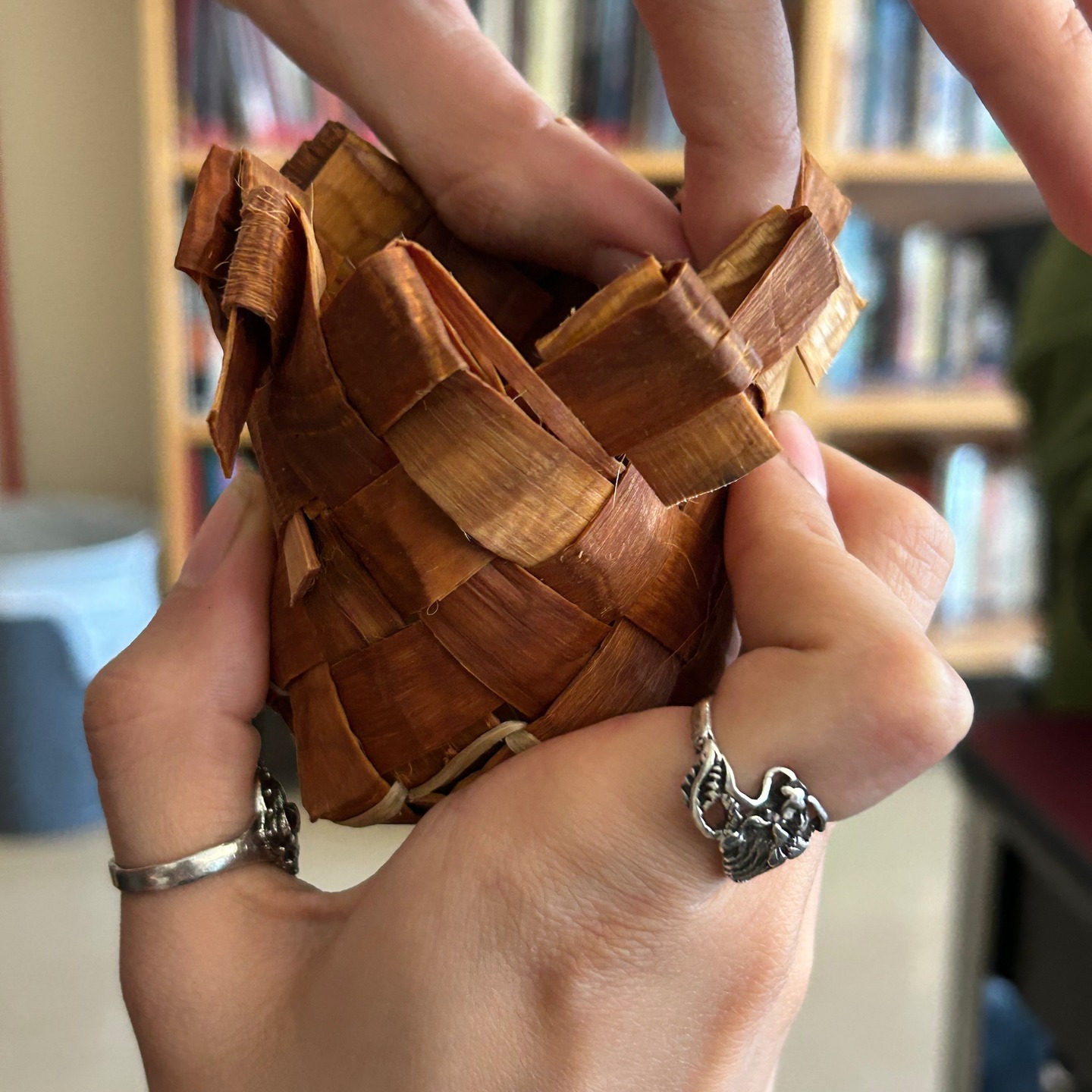 We had another fun afternoon spending time with beautiful Cedar strips!
Sending a big huge thank you to Laura from @teechmacreations from the Tla-o-qui-aht First Nation❤️
We are so grateful for the teachings & we hope some students are inspired to learn more about cedar & our beautiful old-growth forests that need protection now, more than ever! 🌲
"Why Old-Growth Forests Matter?
Wildlife Habitat:
Old-growth forests provide vital shelter and food sources for species that are absent from second-growth forests. Black bears den in the hollow trunks of giant red cedars, while marbled murrelets and spotted owls rely exclusively on old-growth habitat. Hundreds of species new to science have also been found in the suspended canopy soils of old-growth trees.
First Nations Cultural Values:
Ancient redcedars are essential for carving totem poles, house beams, and dugout canoes. The loss of large old-growth trees threatens these cultural practices. Culturally Modified Trees, such as those with stripped bark or extracted planks still living in the old-growth forest are history books telling how First Nations people have used the land since time immemorial."
(this info and so much more is from: https://ancientforestalliance.org for more information on old growth forests & ways to get involved to help protect them!)