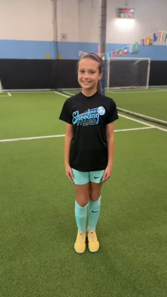 Meet Juliette... From the field to the mic 🎤 ⚽ - an aspiring reporter , catching the action with shooting stars 🌠