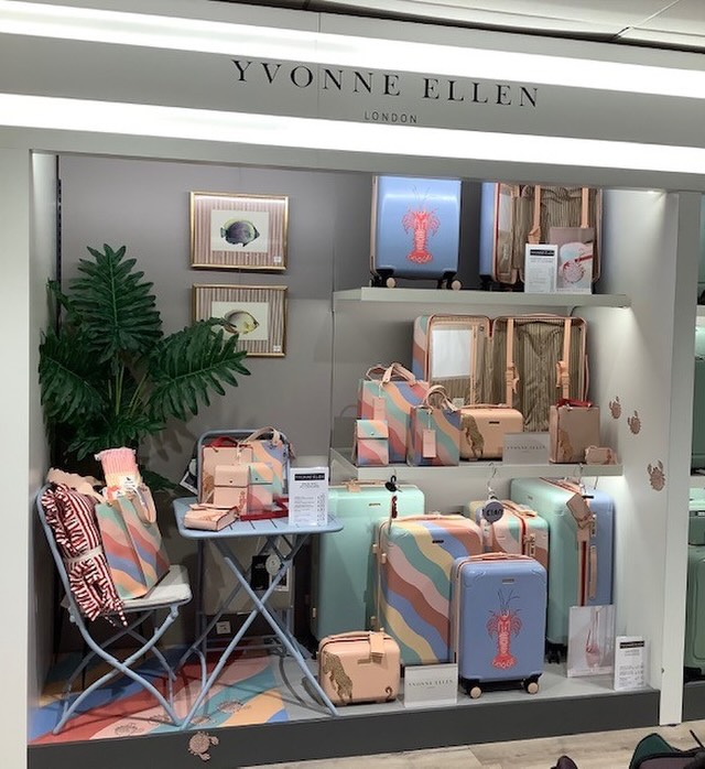 Thank you @barkershome for this stunning in-store display, featuring the gorgeous @Yvonneellen Luggage & accessories collection.
Its always lovely to see collections come to life on the shop floor.
We’re loving this setup in store... it’s bold, playful and just makes you want to pack a bag and go! ✨🦀
Where will we see Yvonne next?
Want to stock our products? Send us a message or check the link in our bio!
#YvonneEllen #InStoreDisplay #Luggage #Travel #FashionAccessories