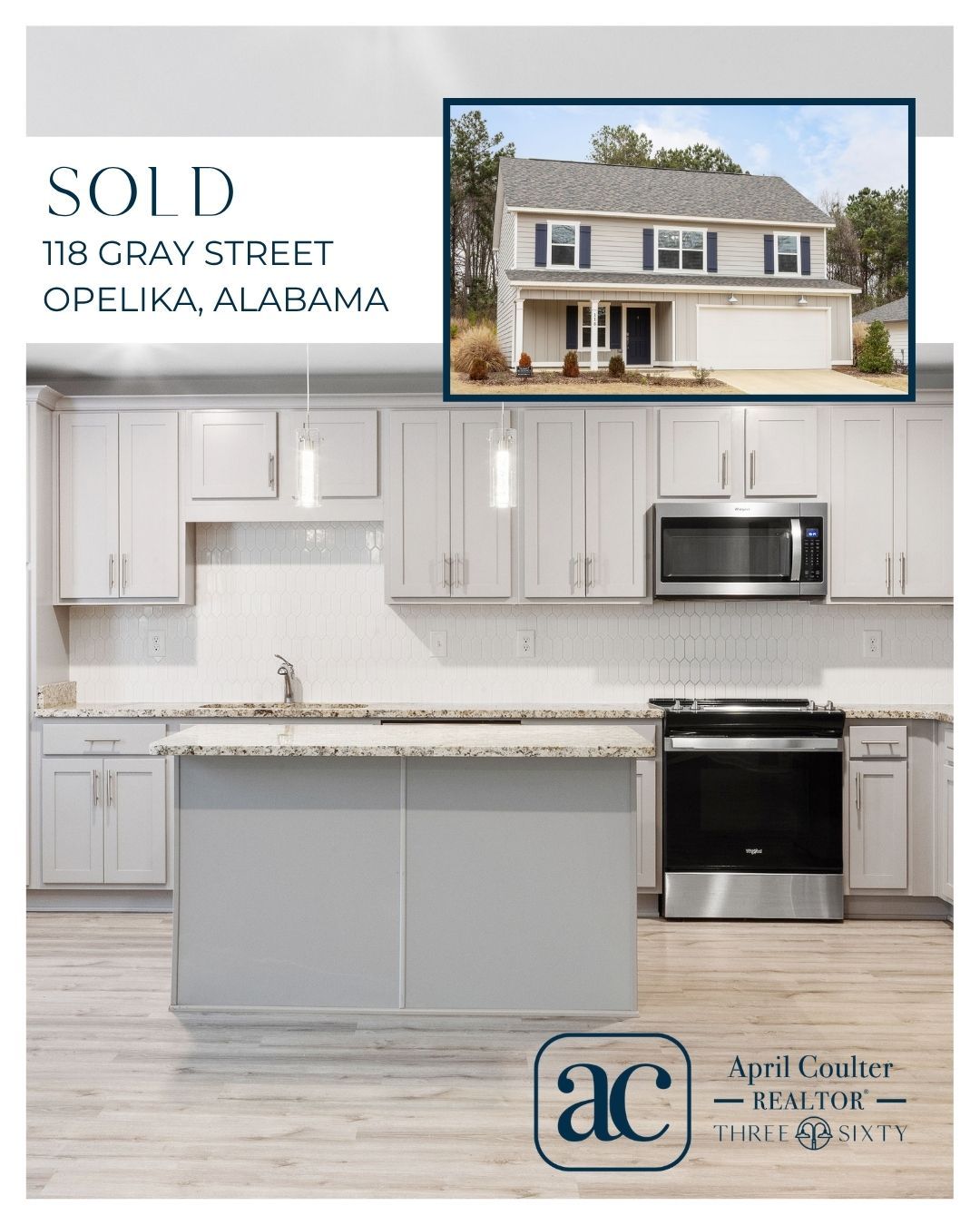 SOLD! 🎉
📍 118 Gray St | The Woods, Opelika
This beautifully maintained home in the heart of Opelika found its new owners! With 2,101 square feet, 4 bedrooms, 2.5 baths, and an open layout in the established Woods neighborhood, this one went quickly.
Congratulations to the new homeowners and to the sellers on a smooth transaction!
Thinking about buying or selling in Opelika? Comment READY, and I'll reach out!
#sold #opelikarealestate #threesixtyrealestate #leecountyrealtors #opelikaal