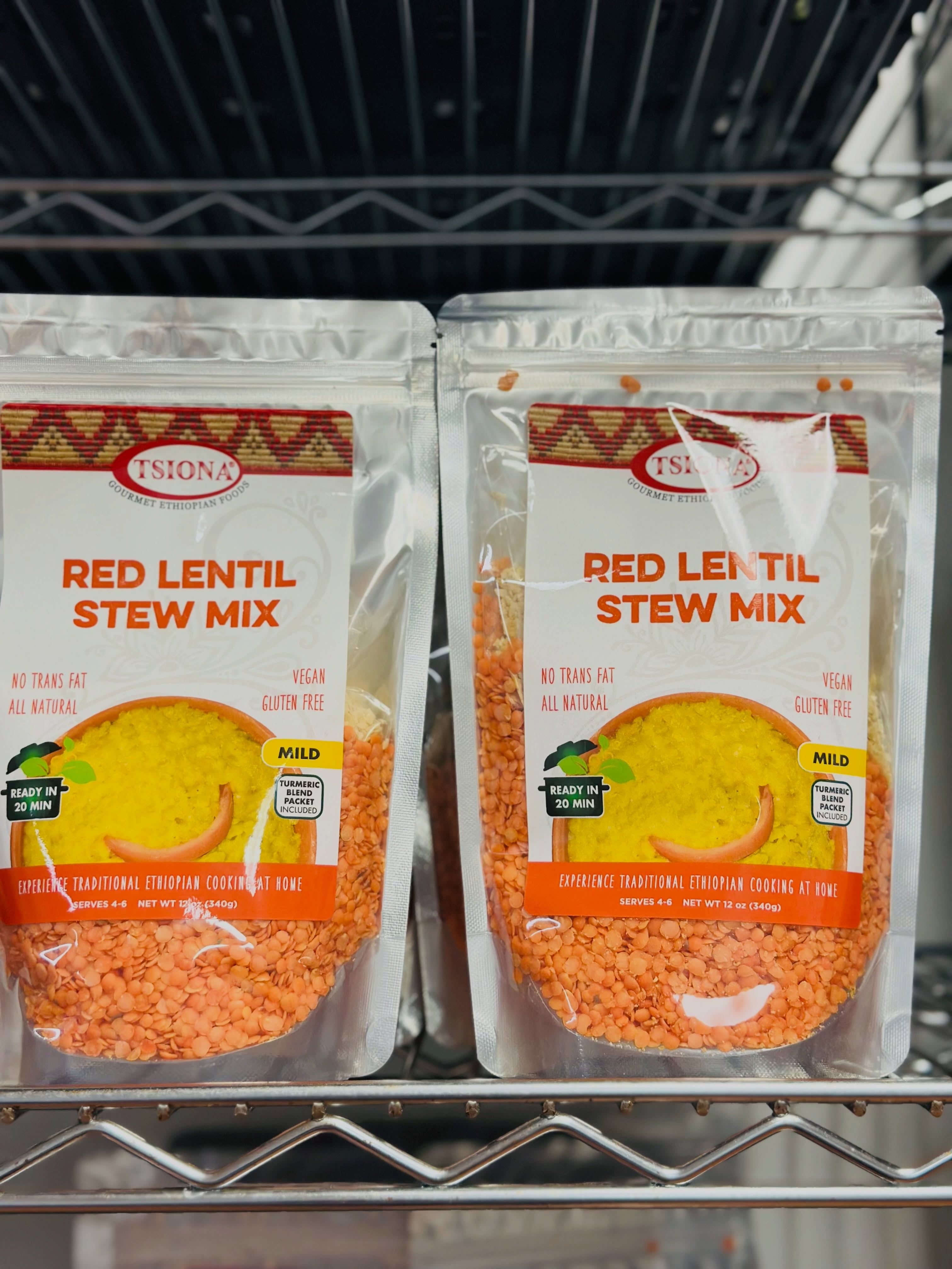 Experience the Art of Ethiopian Dining from the Comfort of Your Home! 🍲
Our @tsionafoods Red Lentil Stew Mix is a game-changer—delicious, healthy, vegan, and incredibly easy to prepare. With our included ingredients pouch, you can have an authentic Ethiopian meal ready to serve in just 25 minutes!
Discover the flavor of Ethiopia today. Shop now at www.Tsionafoods.com!
#tsionafoods #tsionafoodscrisps #tsionafoodsproducts #habesha #ethiopianfood