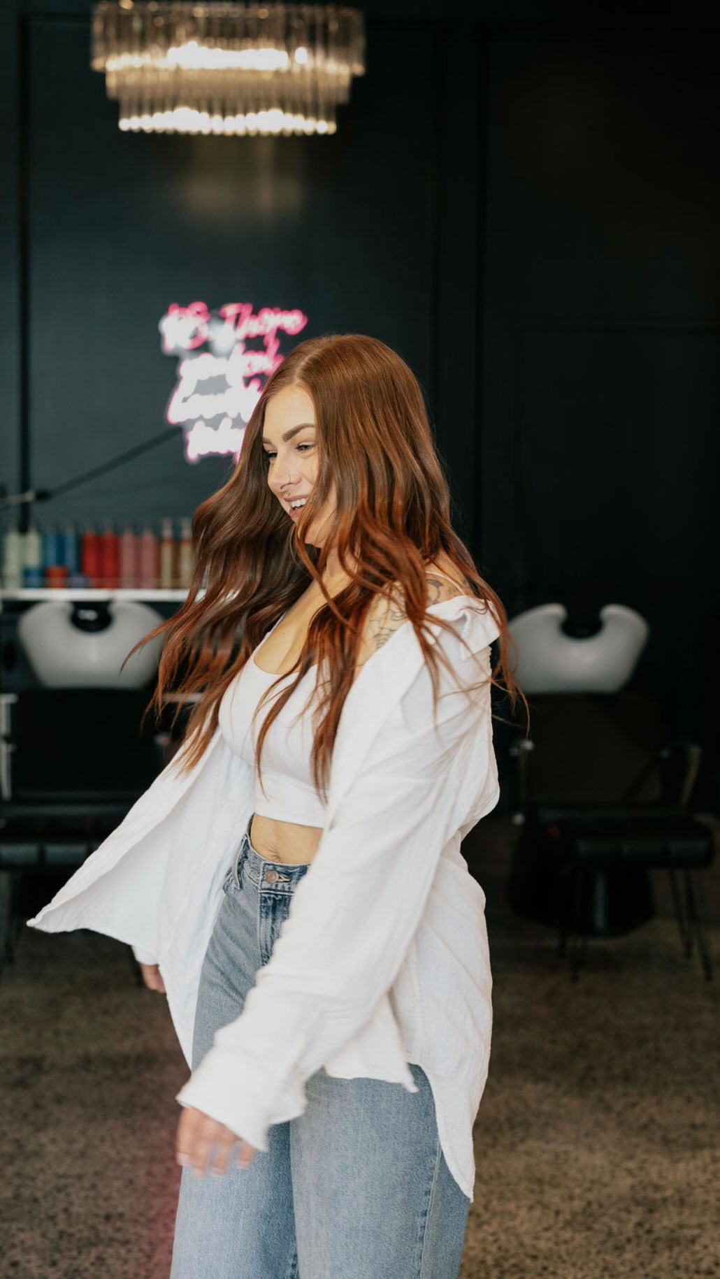 Meet Christina 🤍
Christina is a true Blonde Project OG—and a cornerstone of our team.
With over 13 years behind the chair, she is an experienced stylist known for her expertise in blonding and luxury hair extensions. As a certified Invisible Bead Extensions (IBE) specialist, Christina is passionate about creating seamless, natural-looking transformations that elevate both confidence and style.
Her chair is more than just a place for great hair—it’s where connection, trust, and artistry come together.
Whether you’re dreaming of a lived-in blonde, dimensional highlights, or flawless, undetectable extensions, Christina brings a meticulous eye and a fully customized approach to every appointment.
She is expertly trained in tape-ins, K-tips, braidless weaves, and the Invisible Bead Method—making her a go-to for truly luxury, tailored results.