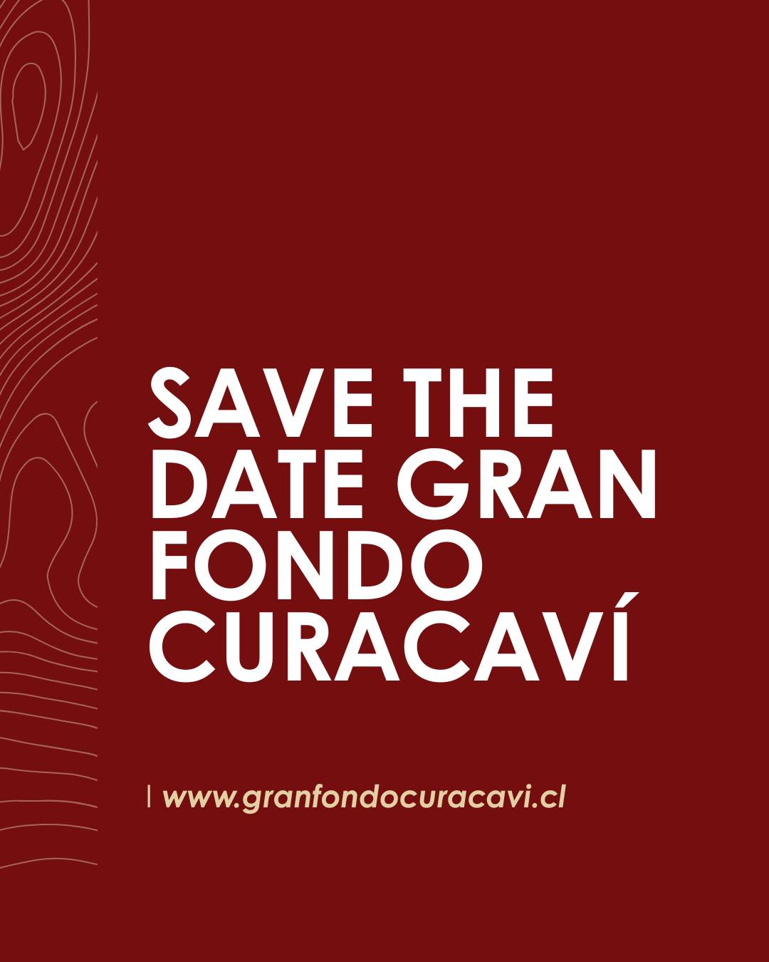 Ya es oficial… ¡tenemos fecha! 🚴♂️✨
La 6ª versión del Gran Fondo Curacaví se vivirá el 18 de abril de 2027 🗓️
Una jornada que promete volver a reunirnos en torno a lo que más nos mueve: el desafío, la ruta y esa energía única que solo se siente acá.
Muy pronto abriremos la venta de tickets 🎟️
Así que atento(a), porque esto vuela.
No te lo puedes perder 💥
Produce: @epicrideschile
#GranFondoCuracaví #GFC2027 #CiclismoDeRuta