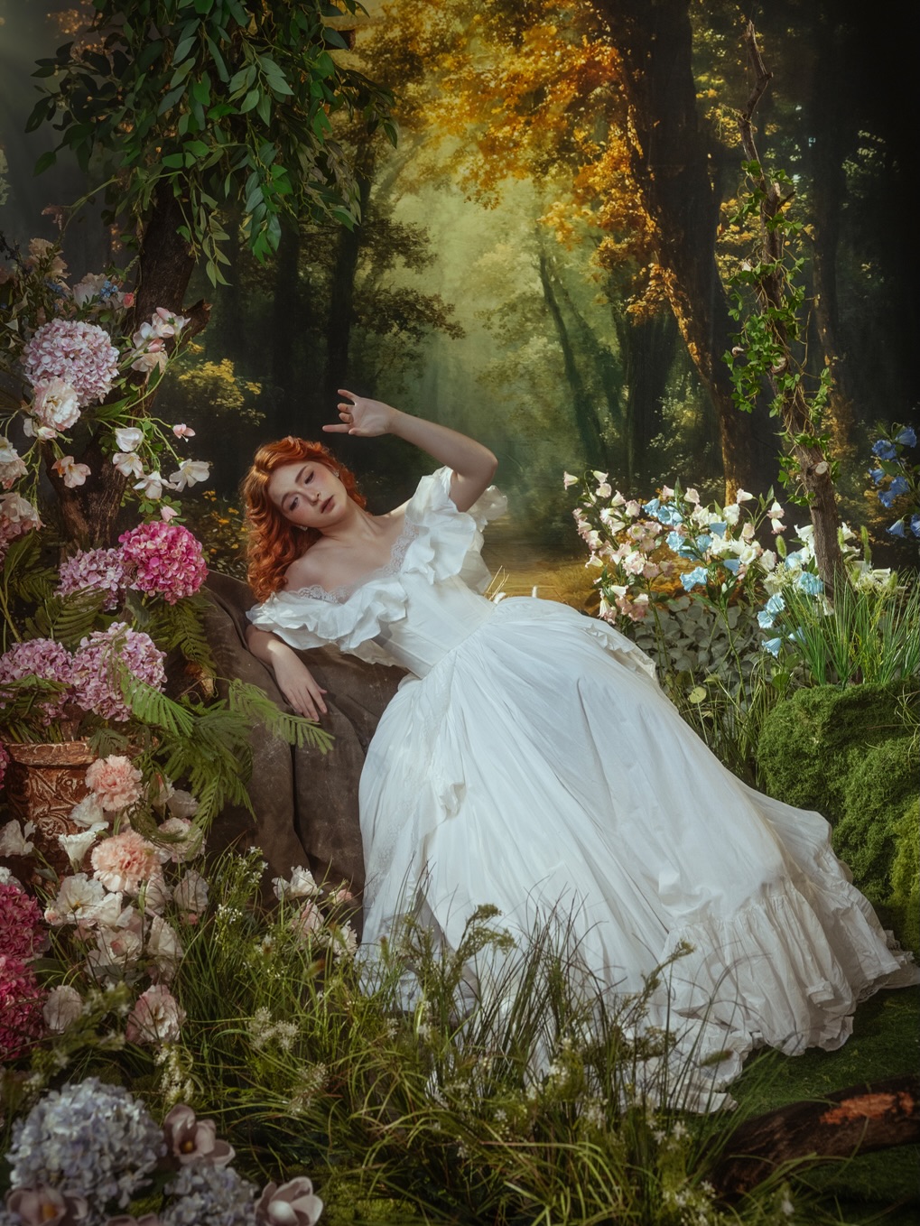 New theme alert:
ECHOES OF THE EVERGREEN
In a garden where time forgot to move, she returned to the stone where love once lived. The air still carried whispers of laughter, tucked between petals and leaves that never seemed to fade.
She rested her head where his name was carved, as if the earth itself could remember for her. Around her, the evergreen stood quietly unchanging, enduring holding every secret they once shared.
And in that stillness, she realized: some love does not vanish. It lingers, like roots beneath the soil, echoing softly through the years.
#fineartphotography #portraits #predebutshoot #photoshoot #creativephotoshoot