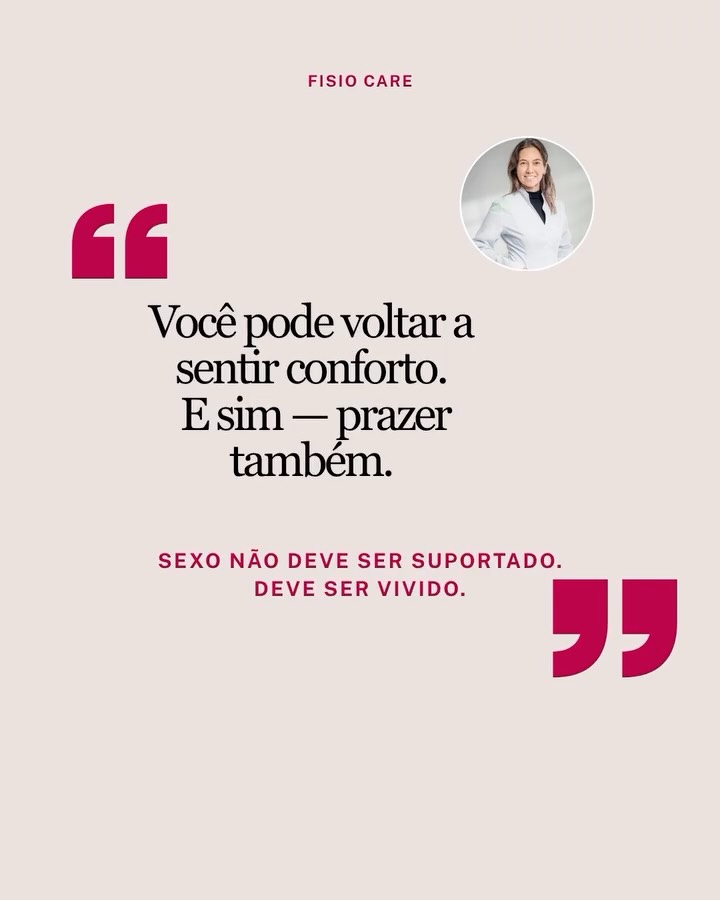 A dor na relação ainda é um dos sintomas mais normalizados —
e mais negligenciados.
Principalmente na menopausa.
Mas não, isso não é “parte do pacote”.
Existe causa.
Existe tratamento.
E existe caminho de volta.
E quanto antes você cuida, menos o corpo entra em defesa.