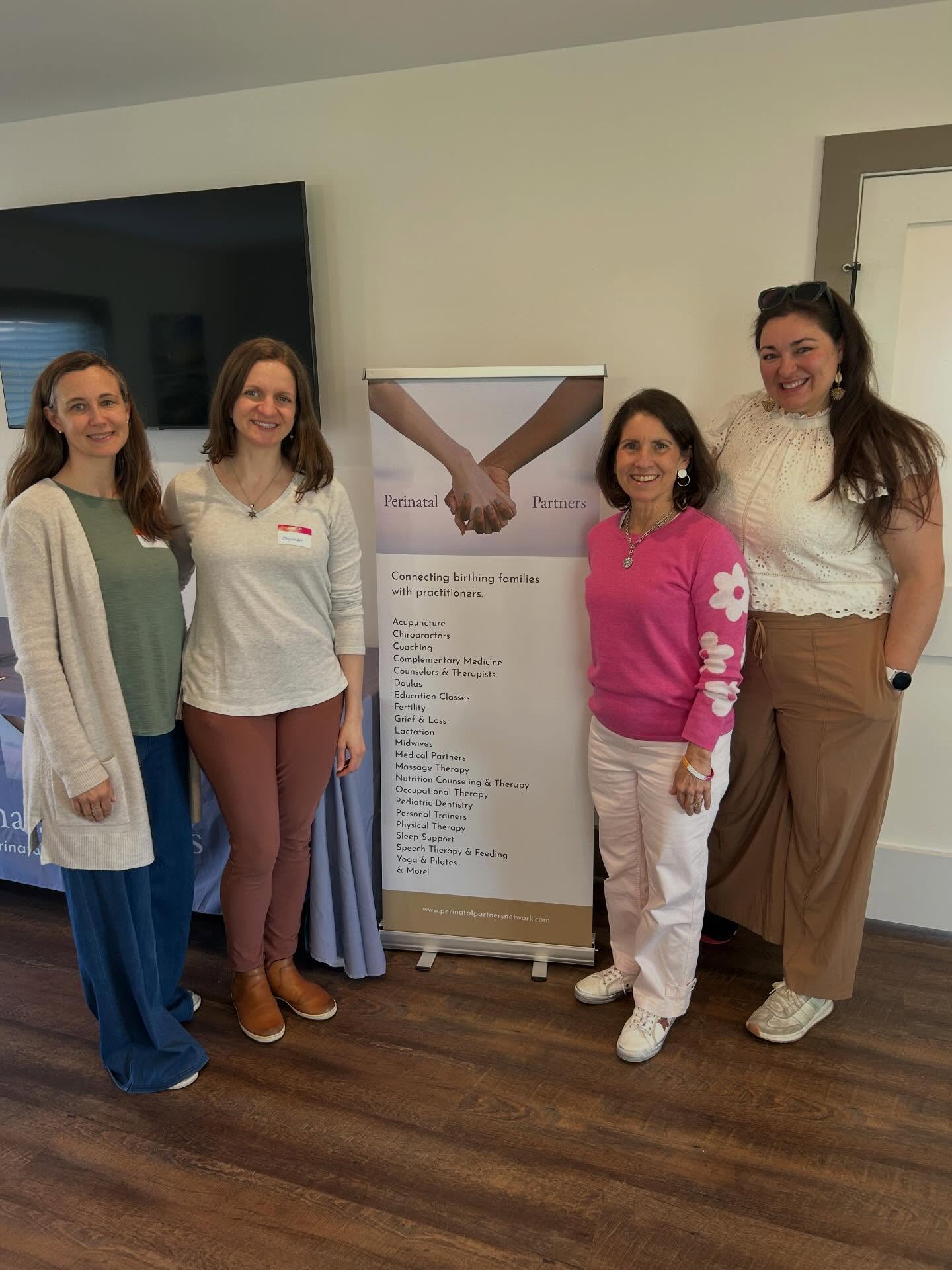 Another great Perinatal Partners Network meeting today! Members learned from Julia at @youbecome.llc on using creativity and wonder for the challenges of modern motherhood.
Thank you to @leahandreoni at Rising Sun Therapy for hosting!
#perinatalmentalhealth #perinatal #perinatalpartnersnetwork #perinatalpartners