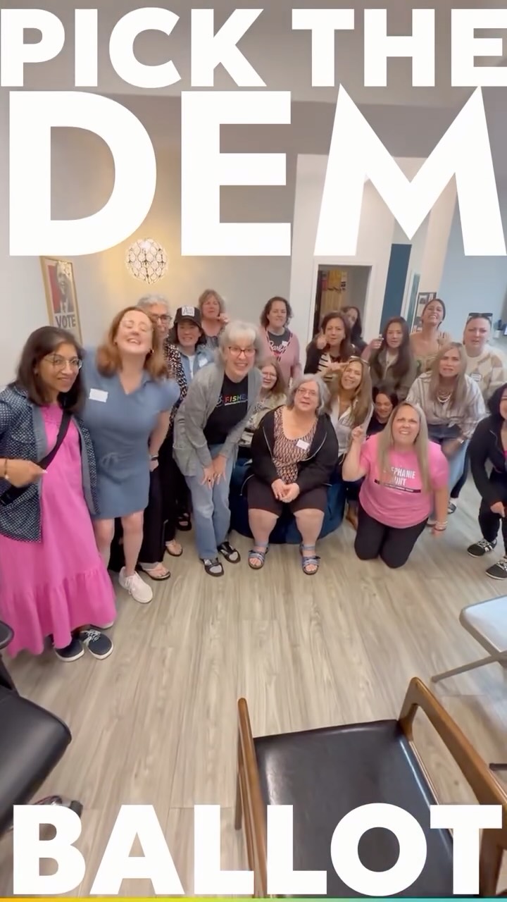 The Hamilton County Federation of Democratic Women has some words of wisdom for you…
Pick the DEM Ballot!
Early voting is happening now, and Election Day is May 5th.