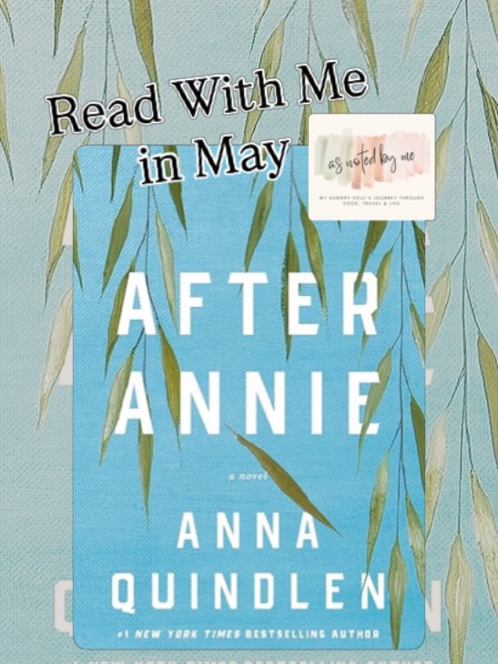 Read With Me in May :: After Annie by Anna Quindlen
This quiet novel moved me deeply. After Annie explores grief not in sweeping gestures, but in the small, daily moments of carrying on. Quindlen writes like a whisper and it’s the kind of story that sneaks up and stays with you.
As Noted By Me:
I cried more than once reading this. It’s such a gentle, powerful portrait of what we leave behind and what those left behind must learn to carry. A beautiful reminder that healing is never linear.
Coming next month: We’re heading into summer with a romance that’s all heat, heart, and shenanigans.
Find more fun reads on my blog - link in bio
#asnotedbyme #bookofthemonth #readwithme #afterannie #annaquindlen