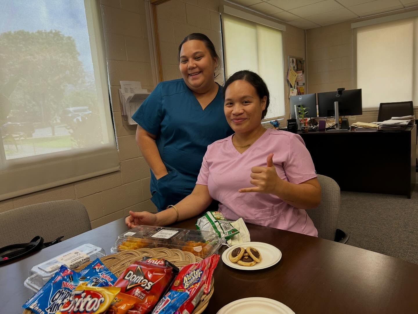 We build community here at Lift HI - and that community supports each other in achieving personal and career dreams! Just this week: two grads from different cohorts meet at work ❤️❤️❤️ AND we get updates and suggestions for how to build MORE community. This is the Lift HI way! #annpearlnursingfacility #itsbetterwithcommunity