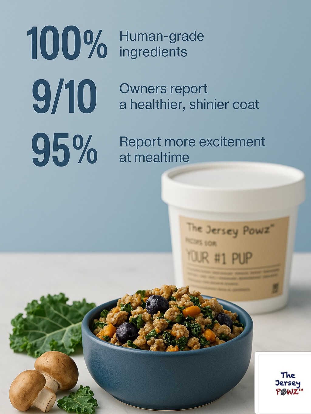 100% human-grade. 9/10 owners see a shinier coat. 95% see more mealtime excitement. Feed them food they’ll love — and ingredients you’d eat. 🐾✨🥣
Shop now → link in bio. #HumanGrade #HappyPup #HealthyCoat #ExtendTheirStay #FeedThemFresh