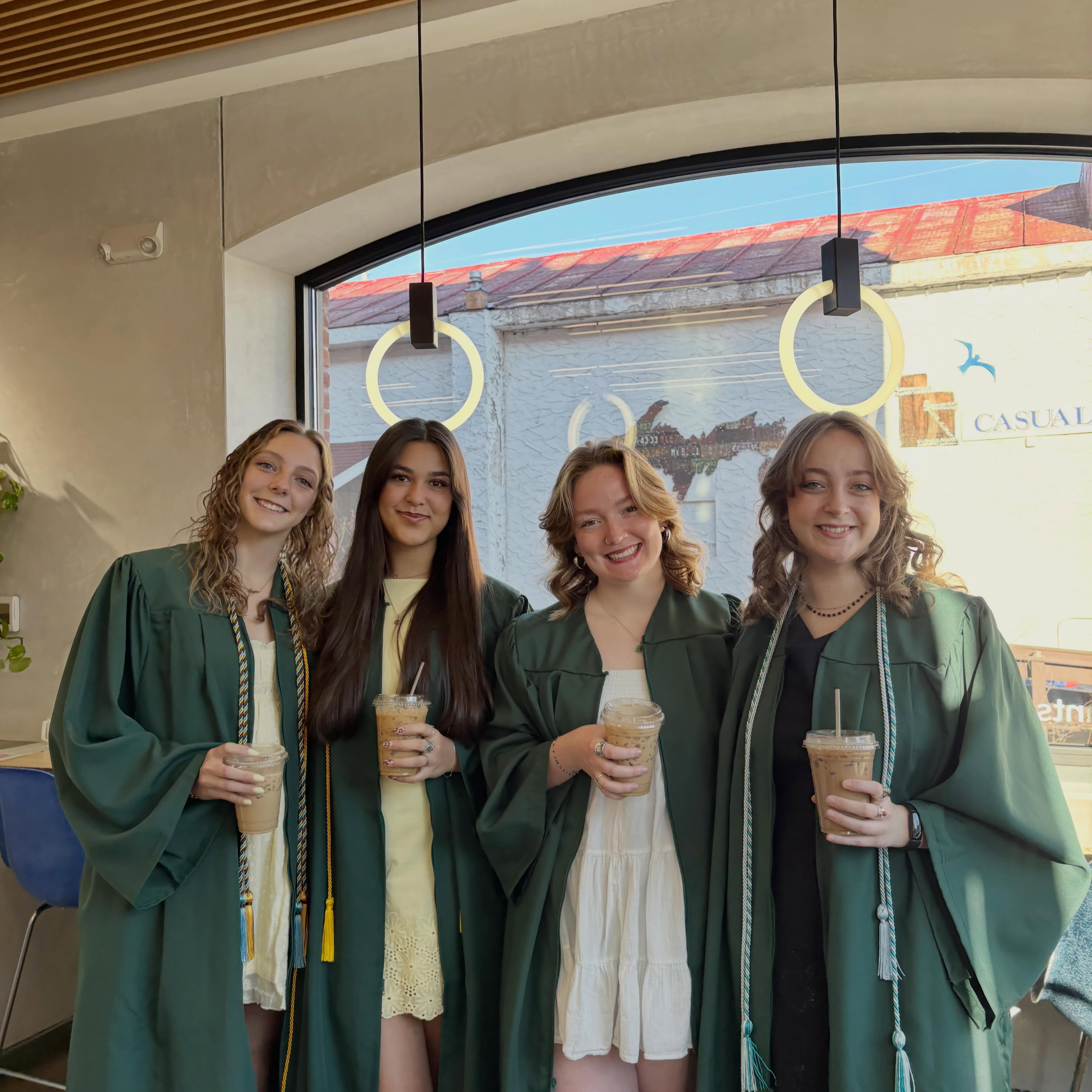 A very happy graduation to our 231 NMU grads!
Congrats ladies! 💚💛