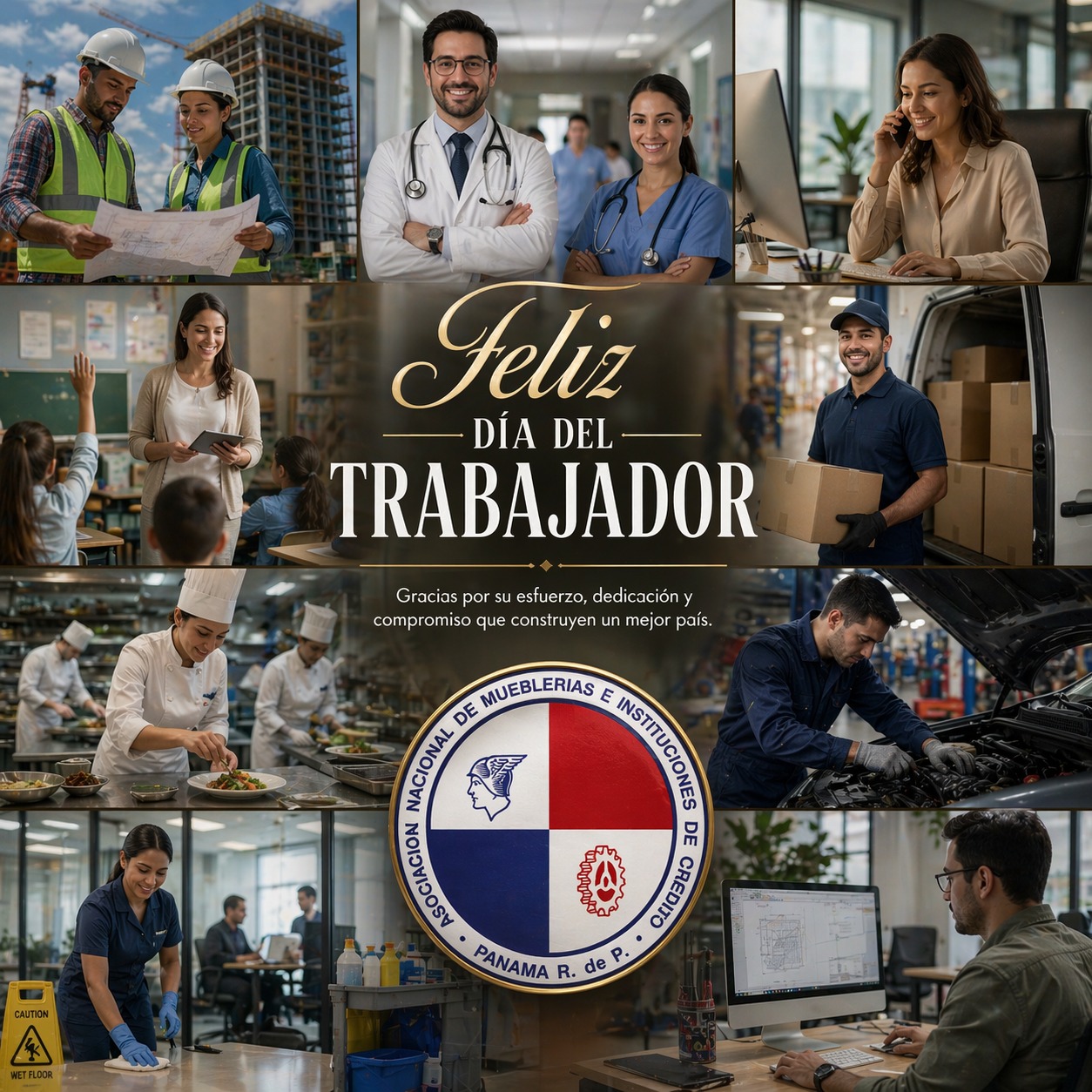 En este Día del Trabajador, celebramos el esfuerzo y dedicación de todos quienes construyen un mejor país. 💪✨
🔔 Aviso importante:
- Viernes 1 de mayo: CERRADO
- Sábado 2 de mayo: Retomamos horario normal
¡Feliz día a todos los trabajadores! 🇵🇦