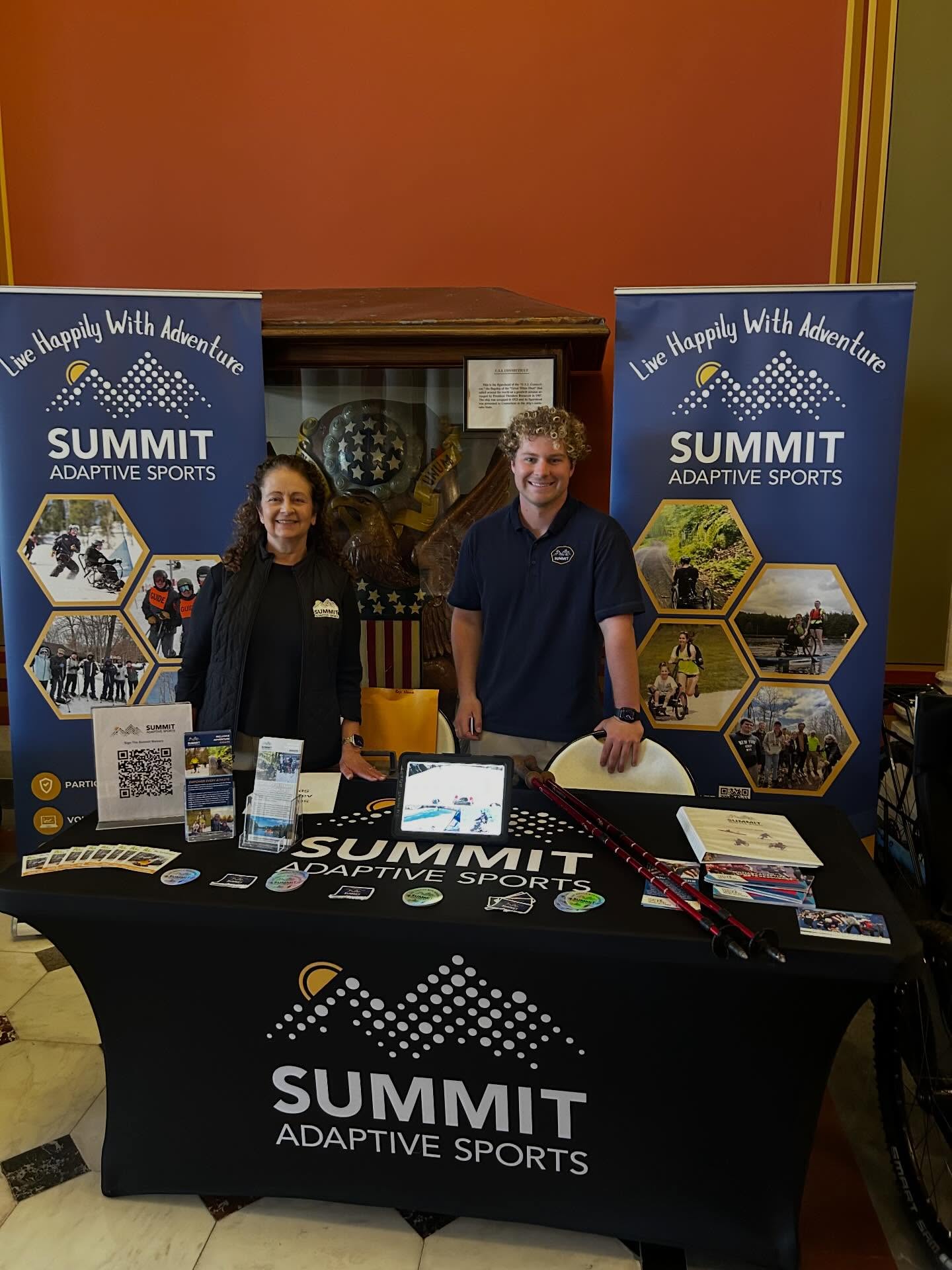 Last Thursday, we had the opportunity to be at the Capitol for the inaugural Connecticut Outdoor Recreation Day. It was a great chance to share the work we’re doing at Summit Adaptive Sports and highlight the importance of access and inclusion in outdoor recreation across the state.
We connected with policymakers, lobbyists, members of the public, and even a Paralympian, all while advocating for greater awareness and opportunities for adaptive sports here in Connecticut. Conversations like these help move the needle and open doors for the athletes we serve.
Grateful to be part of a growing movement that’s making the outdoors more accessible for everyone.
@ct.deep
@ctoutdoorindustryexperiences
#adaptivesports #outdoorrecreation #connecticut #inclusion