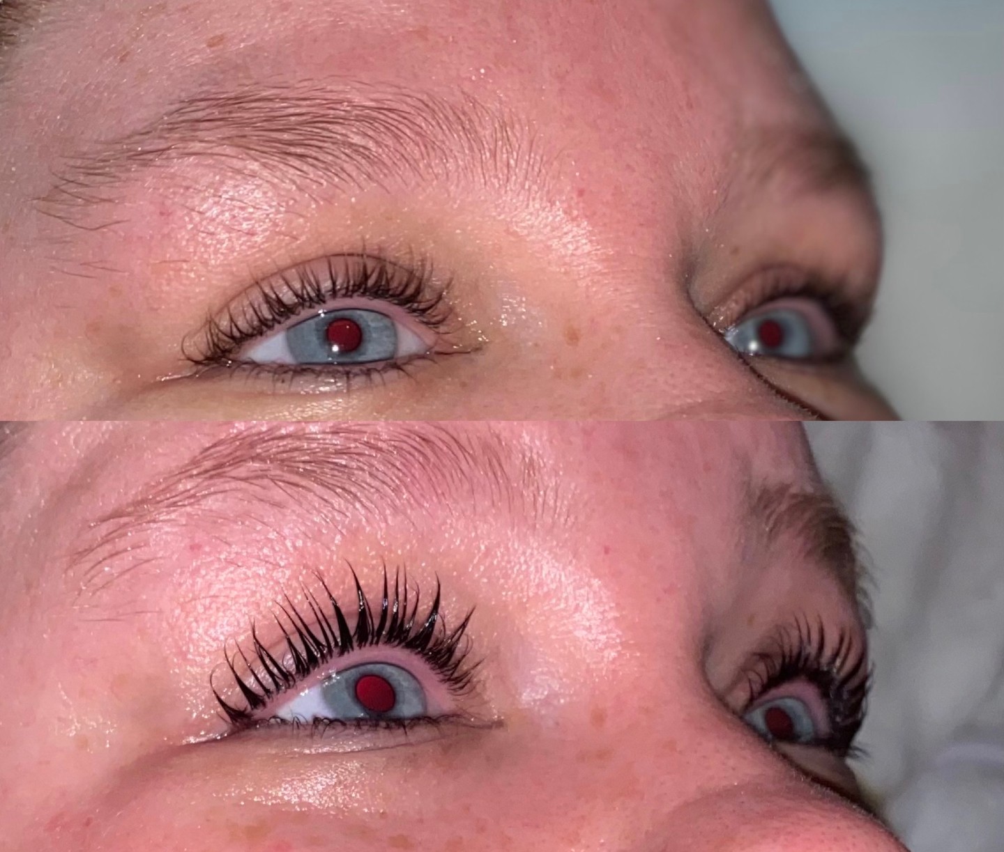 throw back to these beautiful blues 💙
keratin lash lift & tint <3