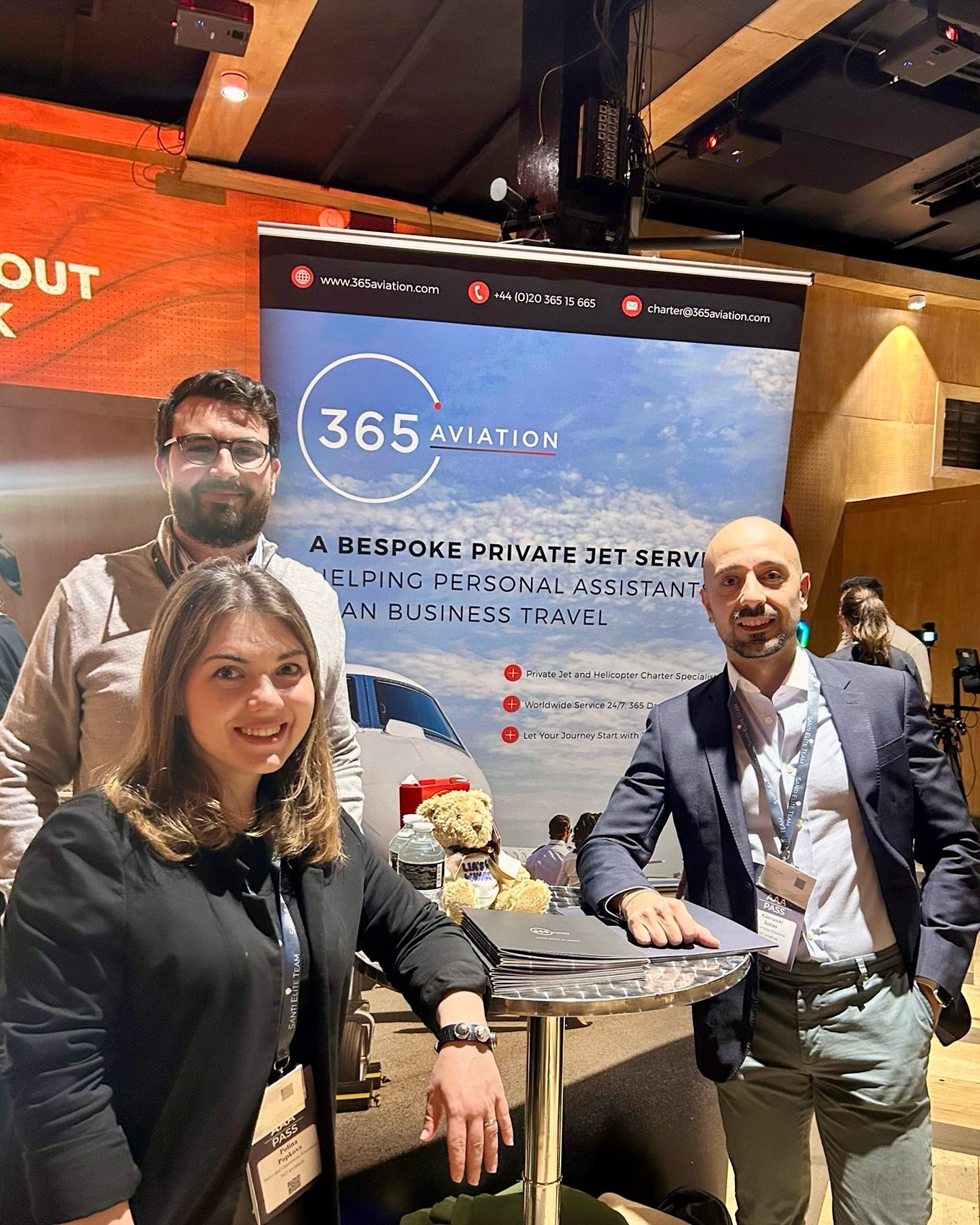 The 365 Aviation team had a fantastic time being part of the @santi_elite_team Showcase last Tuesday, connecting with peers across the film and TV space.
It was an interesting evening of conversations around the role private aviation continues to play behind the scenes, providing a practical solution to increasingly complex production schedules, whether that be moving cast and crew between locations at short notice or ensuring high-value equipment arrives securely and on time.
Didn’t get a chance to speak with us on the night? Get in touch via DM or email charter@365aviation.com to learn more ✈️
#365Aviation #PrivateJetCharter #PrivateJet #BusinessAviation