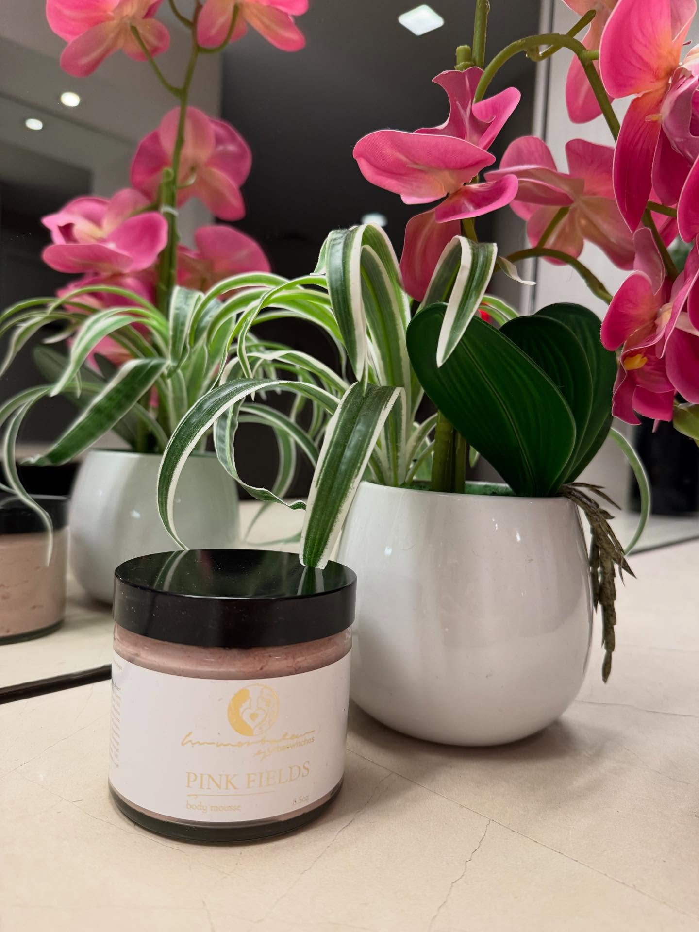 â¨đŚđ Soft as a whisper, indulgent as a ritualâour Pink Fields Whipped Body Mousse is more than skincare; itâs an experience.
This lush, airy mousse melts effortlessly into your skin, wrapping it in a veil of deep nourishment and radiant glow. Each touch feels like a moment of self-devotion, as if your skin is drinking in something it has long been craving. And it showsâsoftness, luminosity, vitality⌠a glow that feels like it comes from somewhere deeper within.
The scent is divine and uplifting, a gentle yet powerful presence that lingers beautifully on your skin. It awakens the senses, elevates your mood, and leaves you feeling abundant, feminine, and undeniably radiant.
Weâve chosen oils that go beyond the ordinaryâluxurious, high-performance botanicals often reserved for facial care. These are ingredients that donât just moisturize; they transform. They restore, replenish, and bring your skin to life in a way that feels elevated⌠intentional⌠one level above.
Pink Fields is not just about how your skin looksâitâs about how you feel in it. Nourished. Glowing. Magnetic. đżđ¸đЎ #skinfood . #organicskincare #bodymousse #selfcareroutineâĽď¸