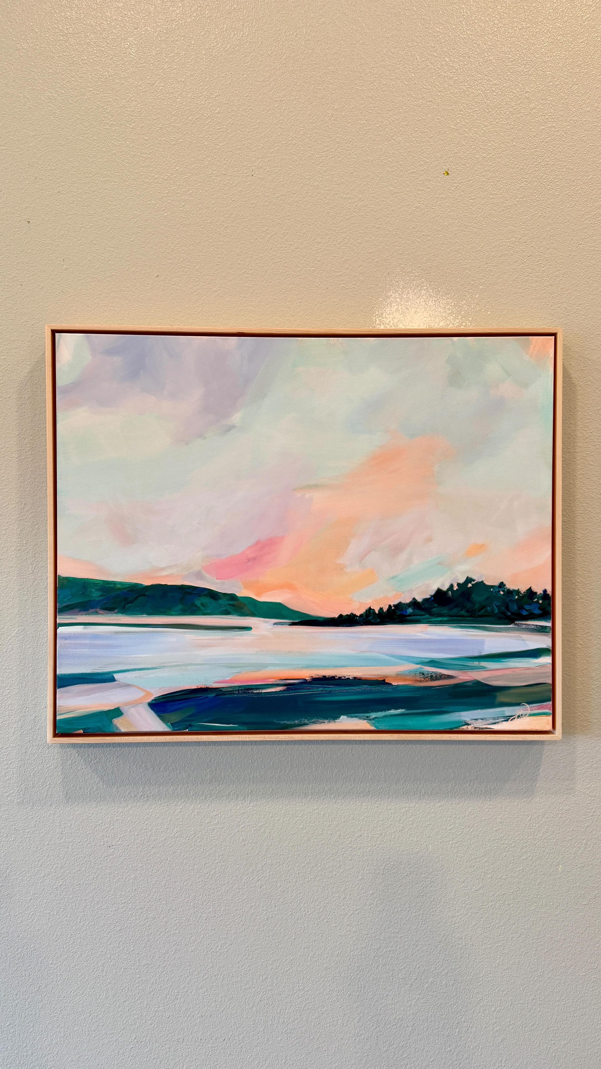 This one titled Vivid Memory is headed to @gallery408.camas today to be part of their Pacific Northwest themed art show for the month of May. 💫 I’m thrilled to have three of my landscapes accepted to this show! Come see them in person starting on May 1st. That’s also First Friday in downtown Camas and all the galleries and shops will be open to celebrate: 5-8pm. I plan on being there at Gallery 408 for the opening reception of the show. Hope to see a few of you there!
.
#camaswa #camasartist #pnwart #pnwartist #nehalembay