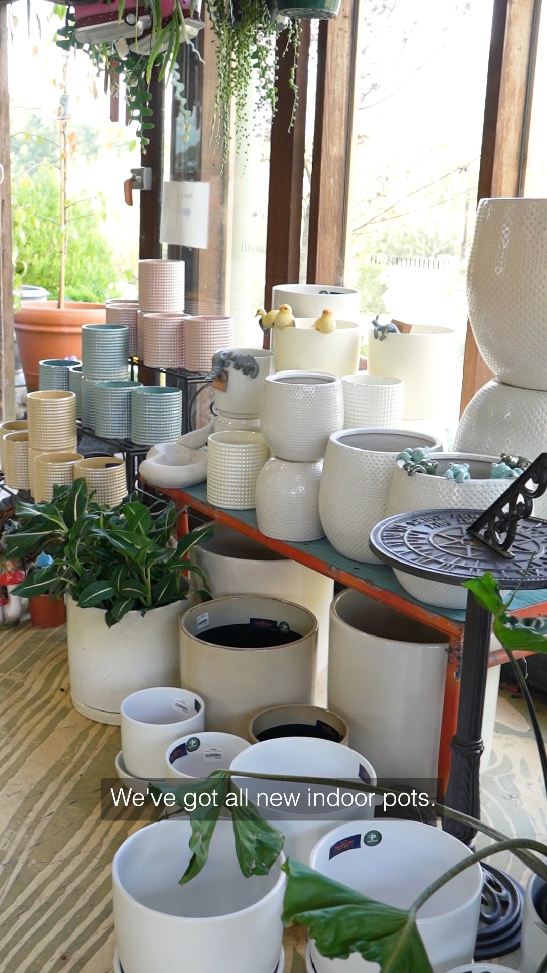 We’ve just received new stock of indoor pots, the colours and detail on the glazing are amazing - a wonderful gift idea for Mum this Mother’s Day!
