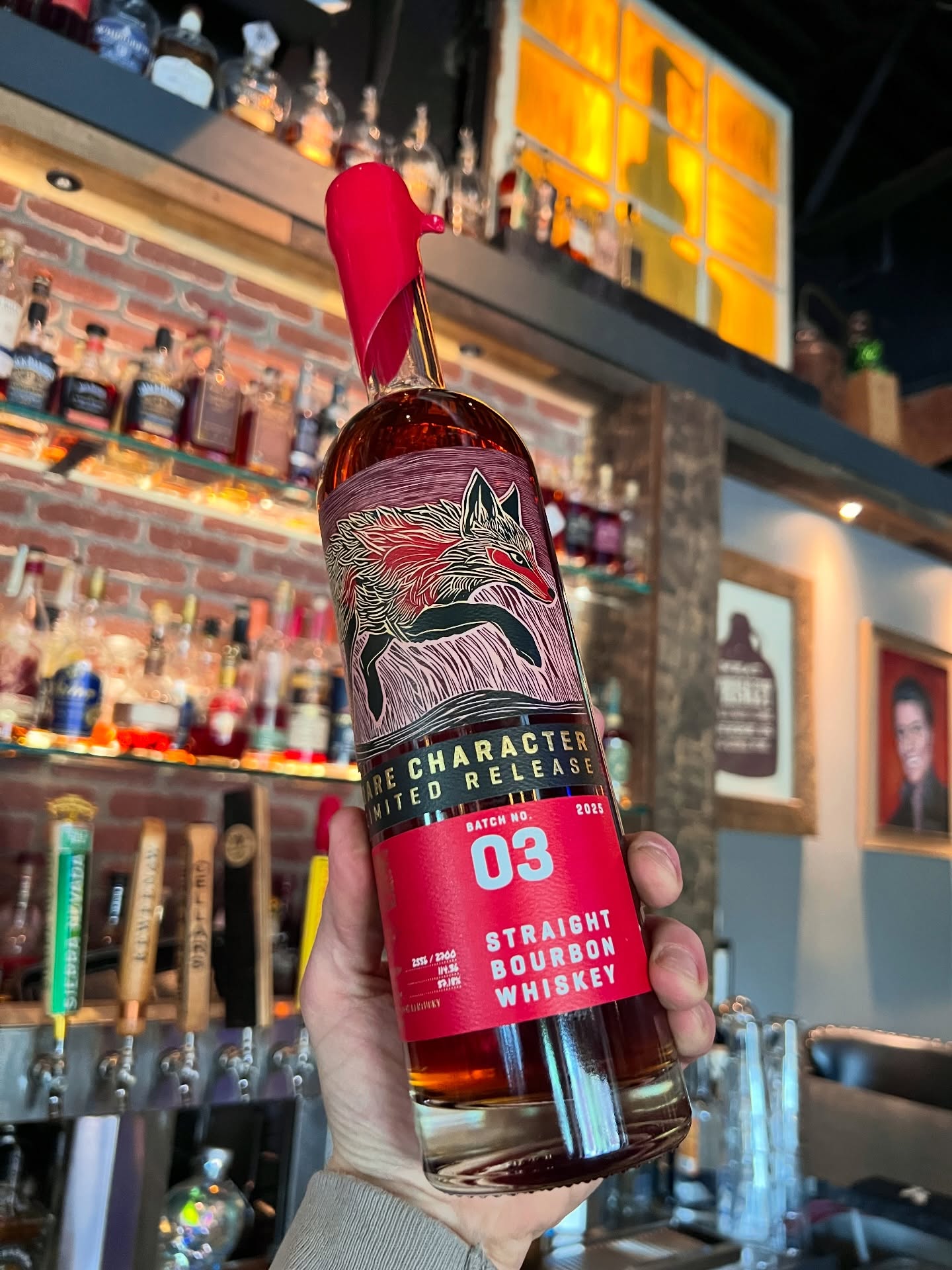 It’s Whiskey Wednesday!!
Stop in to get a taste of this awesome bourbon from our friends at @rarecharacterwhiskey - $5 an oz until the bottle is empty.
Available at 4PM today only!