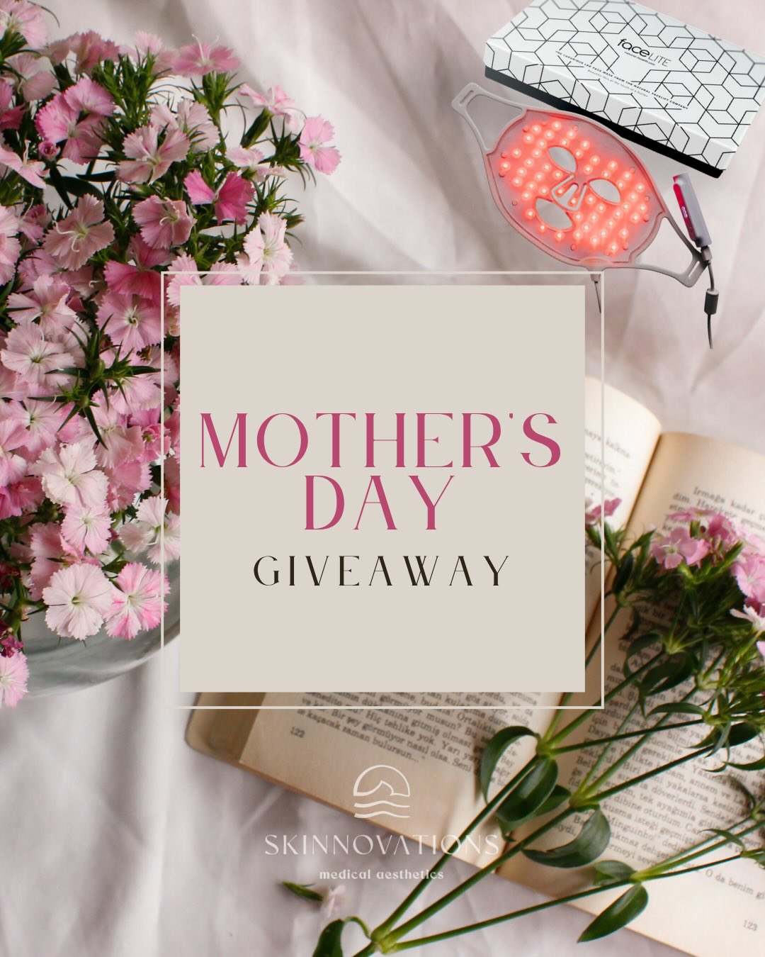 MOTHER’S DAY GIVEAWAY 🤍✨
Win a FaceLite LED Mask — your at-home glow ritual for collagen support, acne, inflammation + radiant skin 💫
To enter:
• Make sure you’re following Skinnovations
• Like this post 🤍
• Tag someone who deserves this
• Share to your story
Winner announced Friday, May 8 💕
#WausauAesthetics #MinocquaAesthetics #RedLightTherapy #MothersDayGiveaway #Medspa