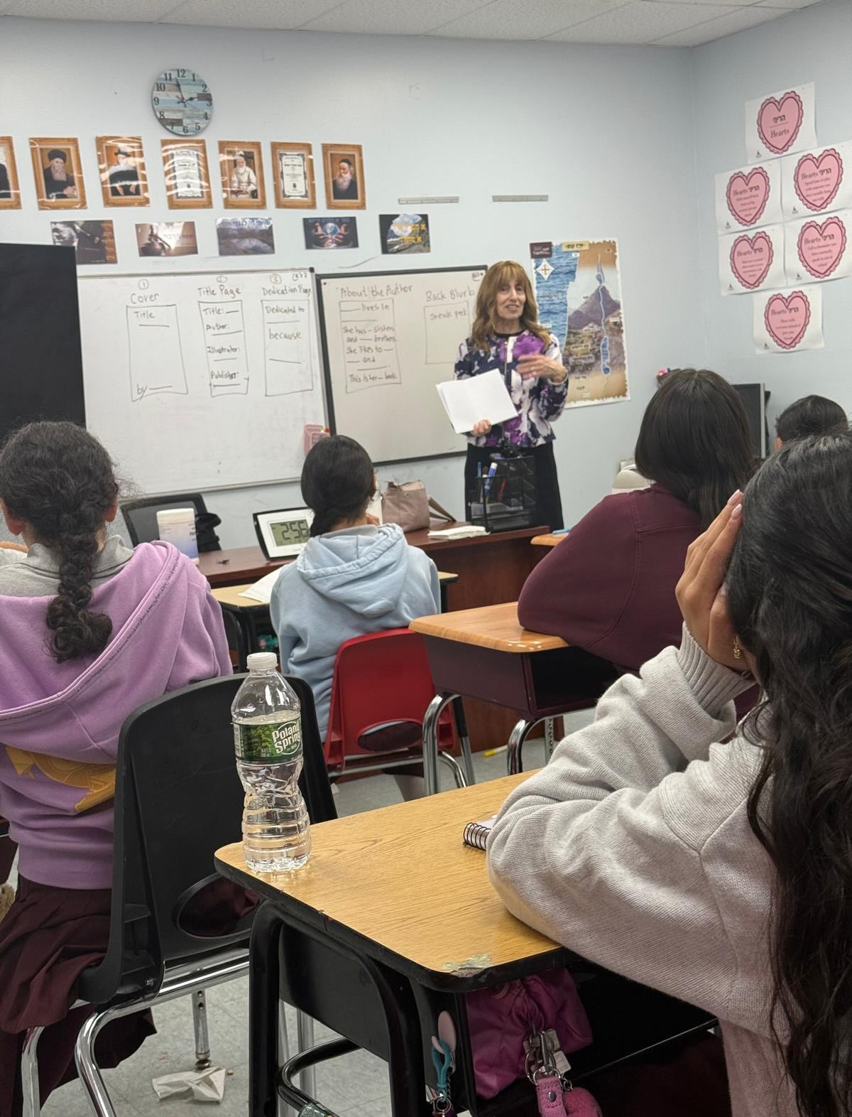 Mrs. Garber joined the 4th–7th grade girls again as they continued working on their personal narratives! 📚✍️✨
The girls worked on drafting titles, covers, author pages, and blurbs, bringing their stories to life step by step. It was exciting to see their creativity and writing skills shine!