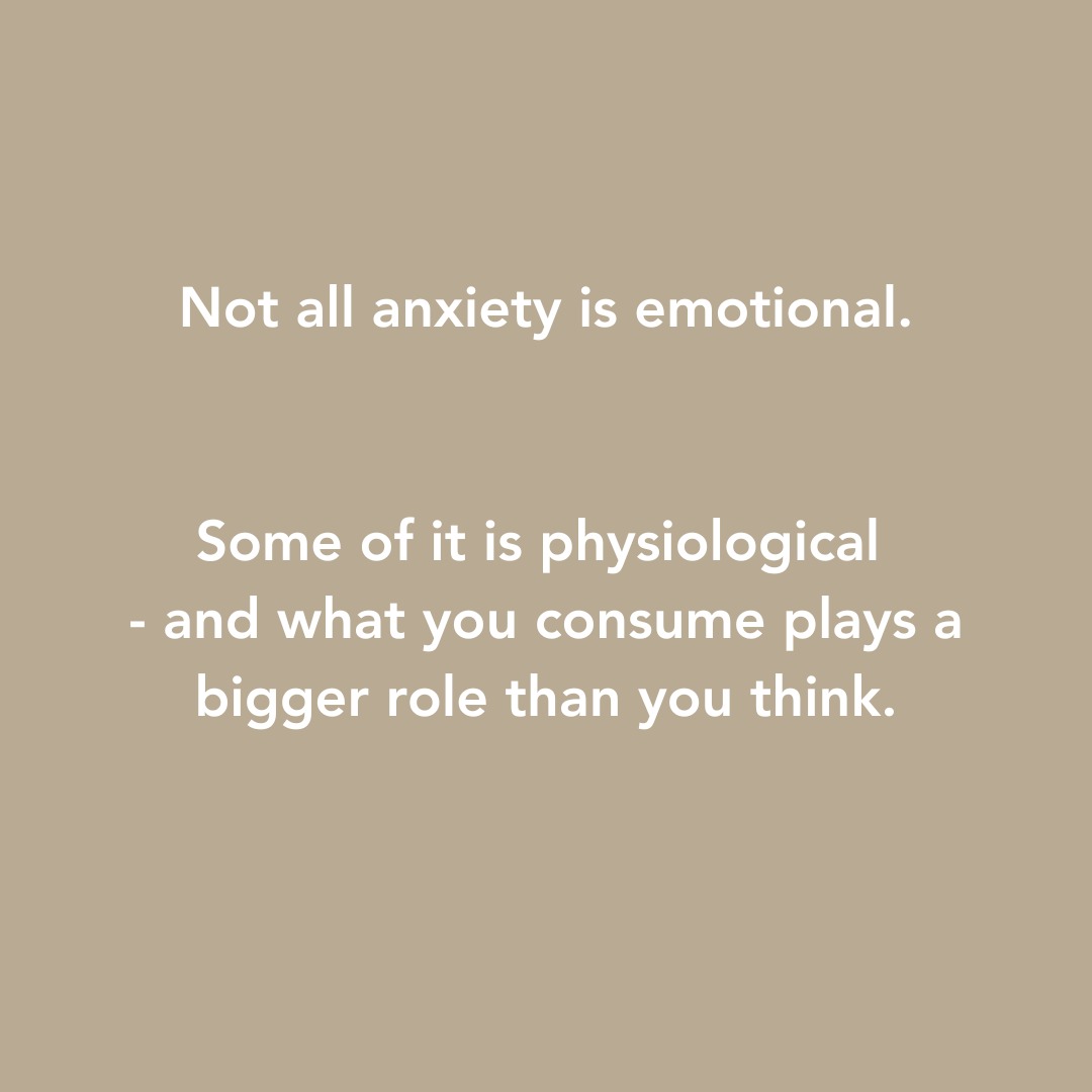 You comfort eat.
You self-soothe.
You tell yourself you’ll start again on Monday.
Not because you don’t know better -
but because you haven’t fully connected what you consume ….
to how you feel.
You can’t expect calm,
while constantly feeding your system things that keep it dysregulated.
This isn’t just about mindset.
It’s about what your body is dealing with every day.
#selfcare
#mindbodyconnection
#mindset