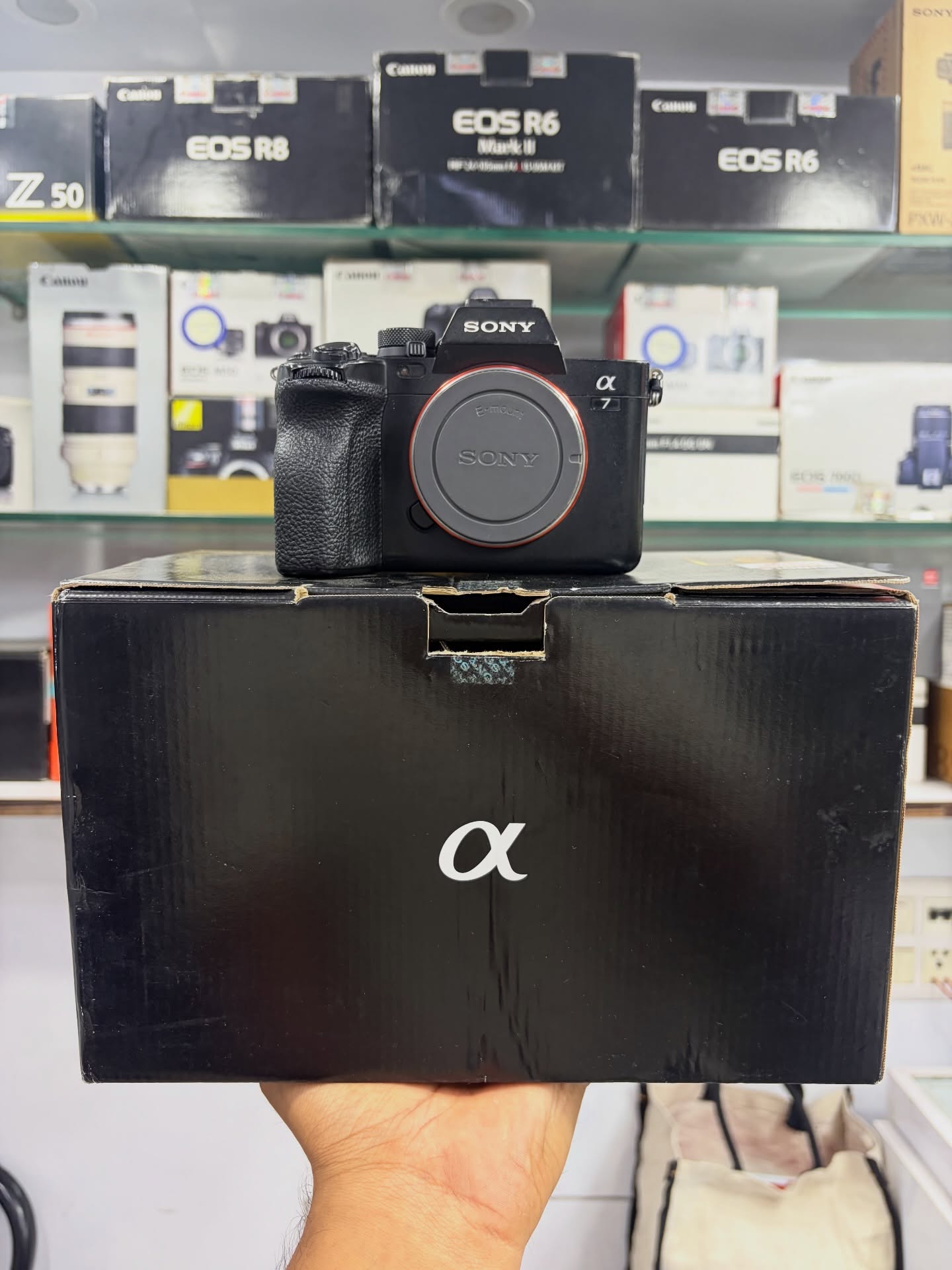 Sold
Sony A7M4 Body
Out of Warranty Period
1 Original Battery + Charger + Belt
Box Available
Price - Rs. 1,18,000 /-