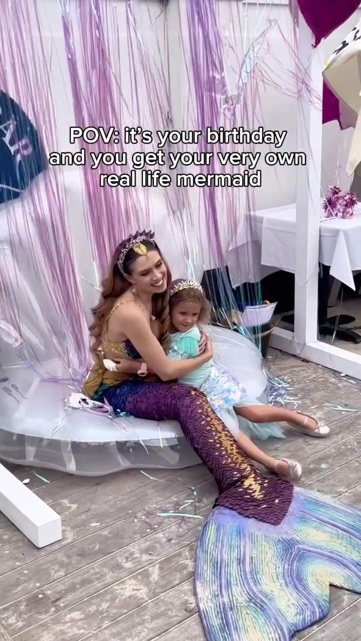 The best gift birthday EVER ๐๐ซ๐
I loved swimming ashore for this little princesses special celebration by the sea!
#RealMermaid #MermaidMelbourne #KidsPartyMelbourne #MermaidParty #MermaidTheme