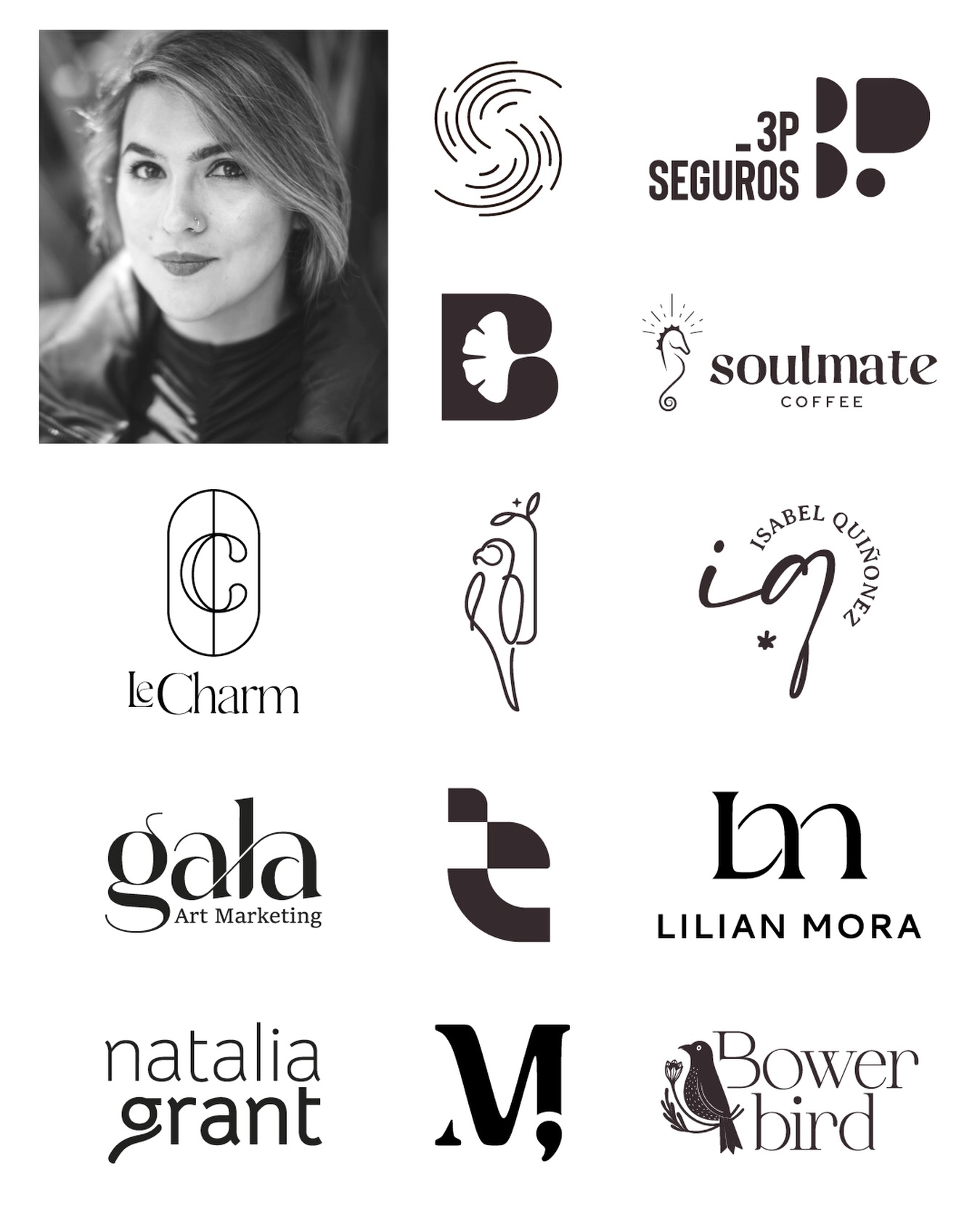 Hice una selección de mi trabajo entre identificadores y símbolos. Aunque no están todos, en cada uno busco representar de forma coherente la esencia de lo que hay detrás de cada marca, preservando siempre su funcionalidad.
———————————-
I’ve curated a selection of my work in identifiers and symbols. Although not all are included, each piece is designed to coherently represent the essence behind every brand, while always preserving its functionality.