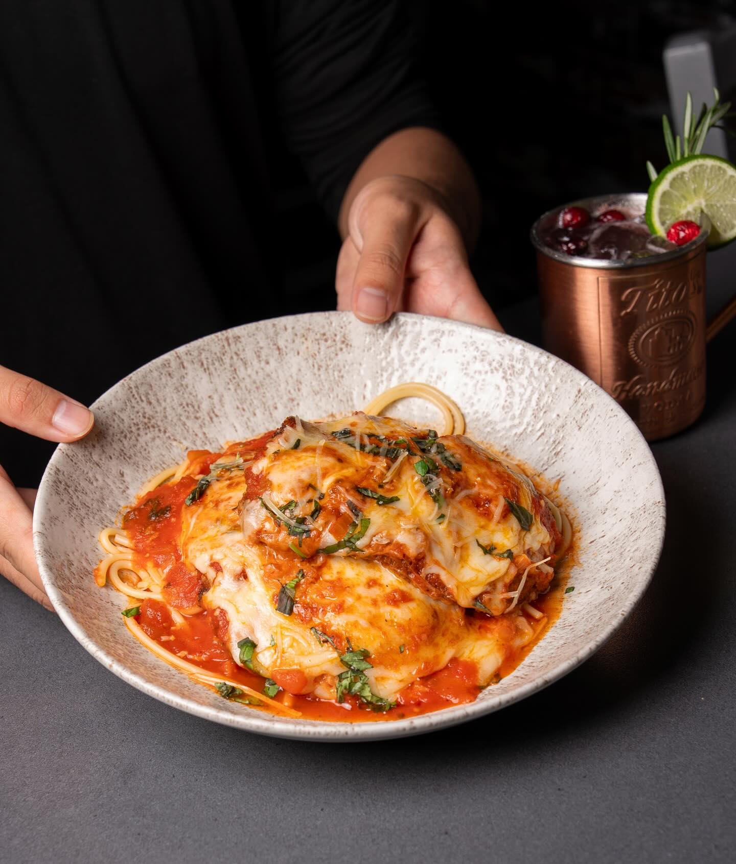 Nothing more comforting than Chicken Parmesan ✨