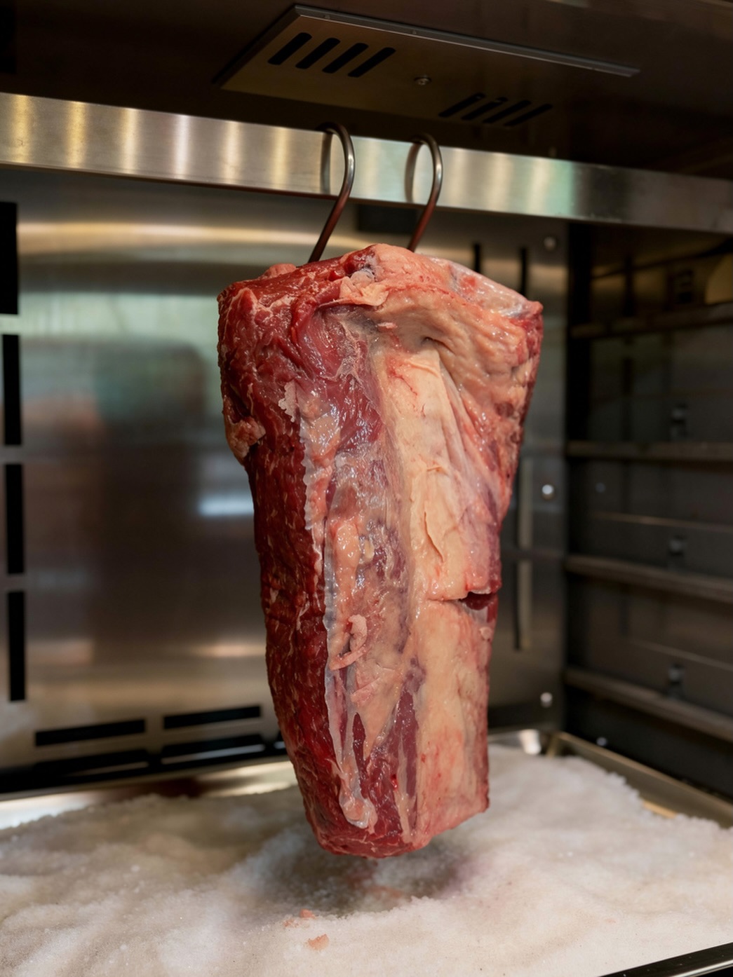 Heute sind einige Kilo bestes Ribeye von der deutschen Färse in unseren hauseigenen Dry Ager gewandert. Ab dem 06.06. kann probiert werden.
#pier6 #hausgemacht #dryaging
