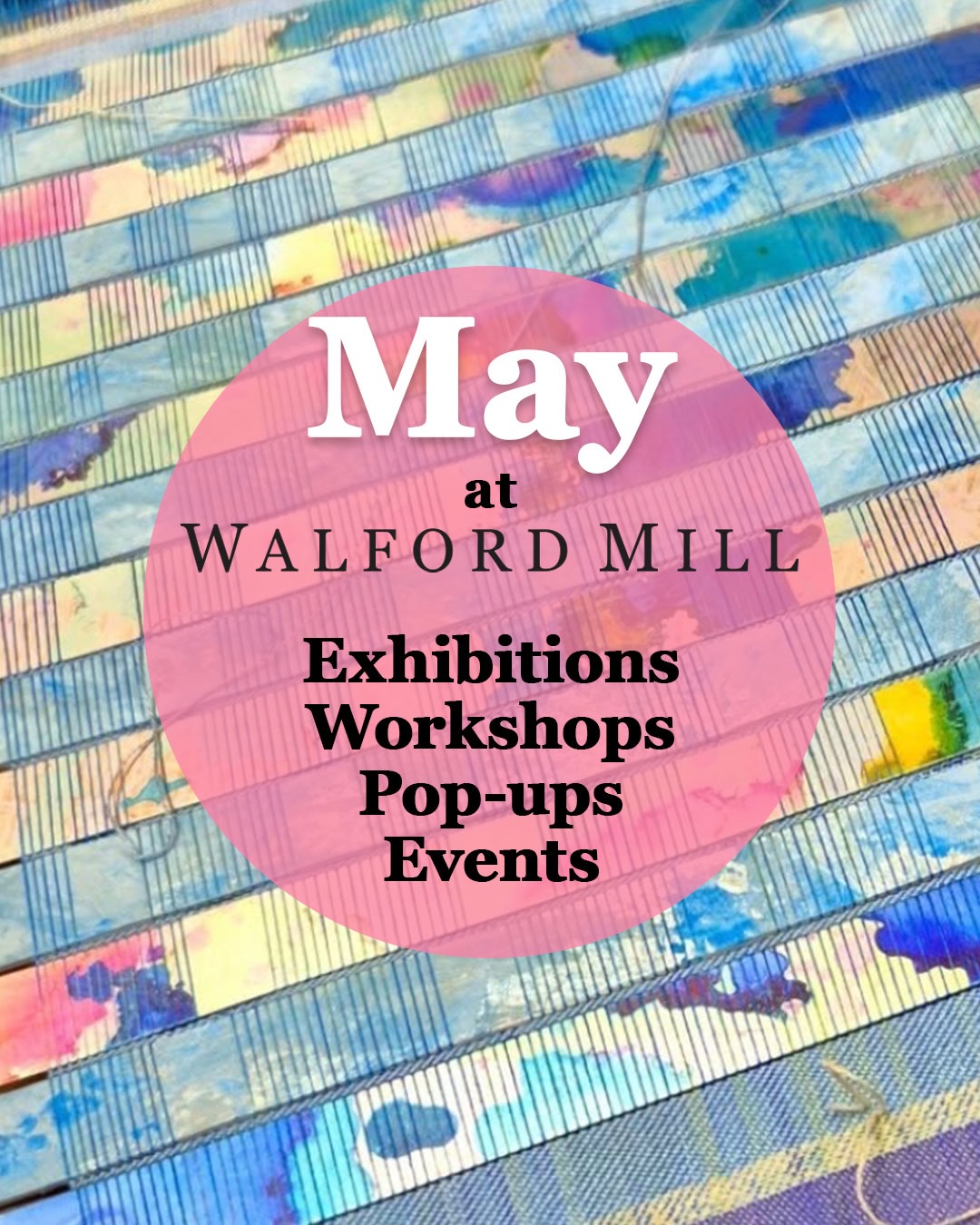 May is here! Happy Beltane! And as well as all the incredible Makers Collective inside the mill, we also have a lovely line up of exhibitions, workshops, pop up shops and events for you this May here at Walford Mill Crafts.
Our Courtyard Craft Market returns on 9th May so after you’ve visited all the inside shops and makers in the mill, do head outside to the courtyard to browse the stalls and of course grab a cake and cuppa at @littlepickleatthemill
Exhibitions:
@stephen_yates_artist ‘The Voice of the Sea’ continues this weekend and runs until 3rd May and then from 6th May we have our outreach project led by @scalpelandpaper Sarah Redmond-Fareham. ‘An Ancient Light in the Dark’ is an interactive folklore shadow installation by students from @inspiredaub @bournemouthuni and @qedorset . Then from 20th May we welcome back @eastdorsetpotters during @dorsetartweeks with ‘Simply Ceramics’
Adult Workshops:
This month we have garden obelisk weaving, botanical plaster casting, hand built sea inspired pottery, painting (with coffee and cake!), needle felting, fused glass, botanical impressions in clay and mono printing! Full listings and how to book on our website.
Courses:
The popular embroidery course led by Jen Goodwin began a new 8 week course in April. held on Tuesdays contact @jagembroidery direct for more info.
Pop up shops:
We welcome a pop up shop from @barrygraysonillustration and @eastdorsetpotters this month - Could YOU be our next pop up maker? Sell your crafts in our pop up space direct to customers. No commission. Just £50 for 5 days (Weds-Sun). DM us for info.
Kids Workshops:
Sarah Redmond Fareham runs a popular after school art club on Wednesdays and Thursdays. Contact @scalpelandpaper direct to book your child’s space.
Have a great month! See you at the mill ❤️
#walfordmill #whatsondorset #wimborne