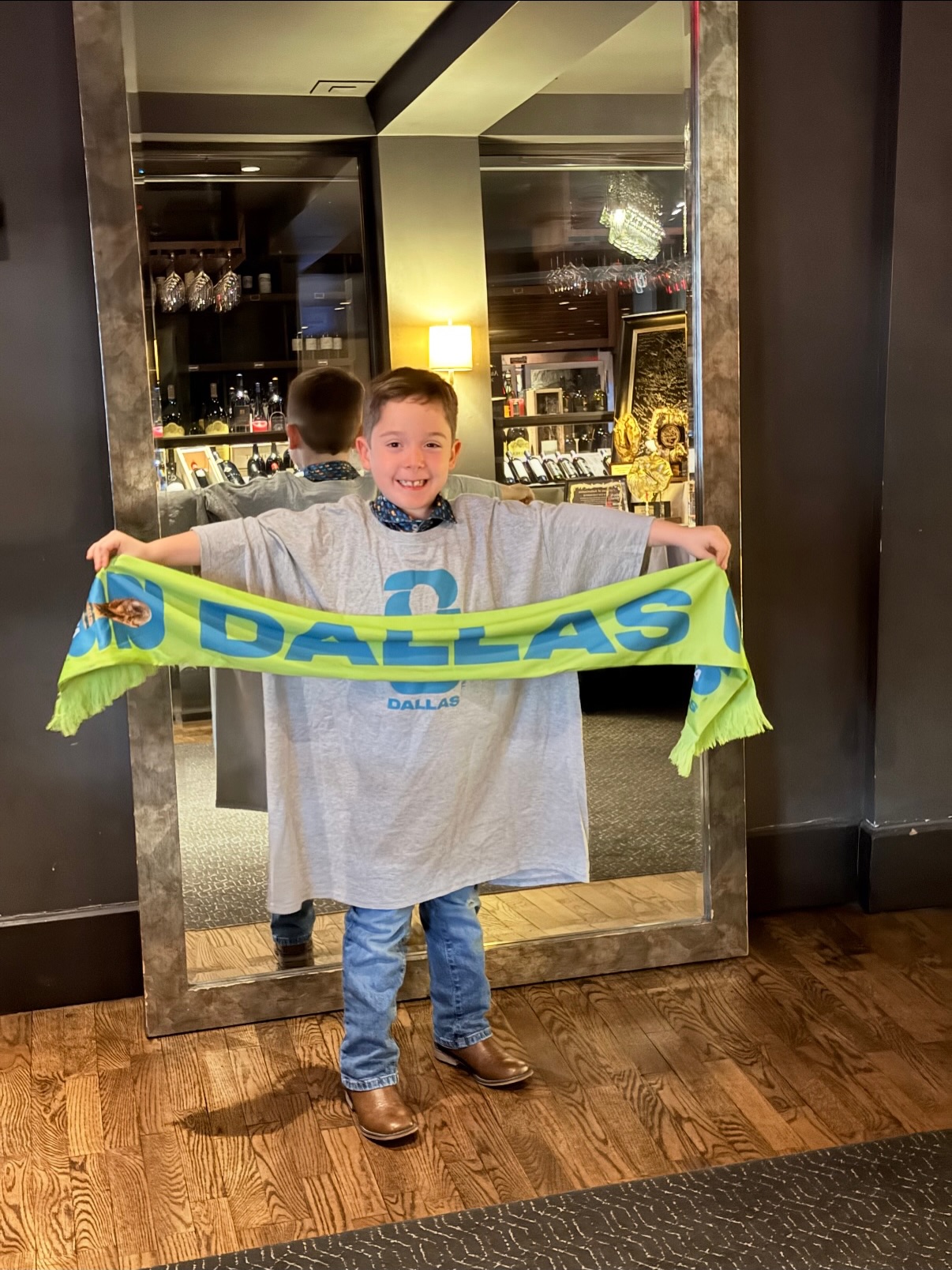 A major win for the Lambardi family at Nick & Samās! ā½ļø
Congratulations to our first lucky diner who just took home a piece of history. We recently surprised one of our amazing guests with some official international tournament gear to celebrate the summer of soccer arriving in North Texas.
You never know what surprises we have waiting at the table! Nick & Samās is the place to watch the big game and fill a big appetite!
⨠We have more official merch to give away ā so keep an eye out!