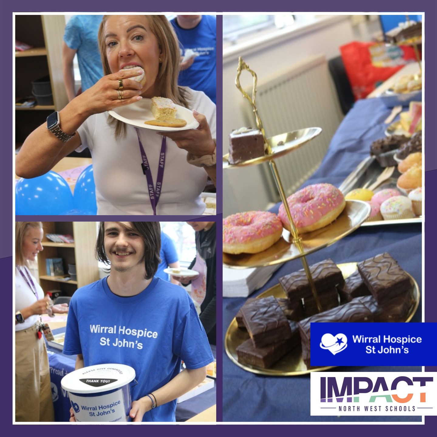 Sweet Success for Wirral Hospice St. Johns! ๐ฐ๐
A huge thank you to everyone who supported todayโs LJโs Sweet Slices cake sale at Tower House! Our Year 11 Enterprise students did an incredible job launching this project as part of the Kingโs Trust programme.
Thanks to your generosity, weโve raised vital funds for Wirral Hospice St Johnโs. Well done to the team for a brilliant, student-led event!