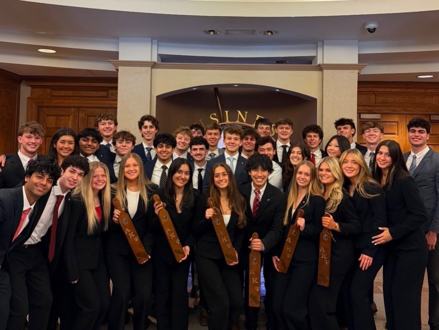 Huge congrats to our Spring ‘26 pledge class on getting initiated this past weekend! We’re so proud of all the hard work you’ve put in and can’t wait to see everything you accomplish. 🎉
Shoutout to our Vice President of Membership, Blake Troyer, our Assistant Pledge Trainer, Anna Moore, and our PPC Mia Koenigsberger and Eddie Bravo, for all the hard work you put in this semester! 👏💙