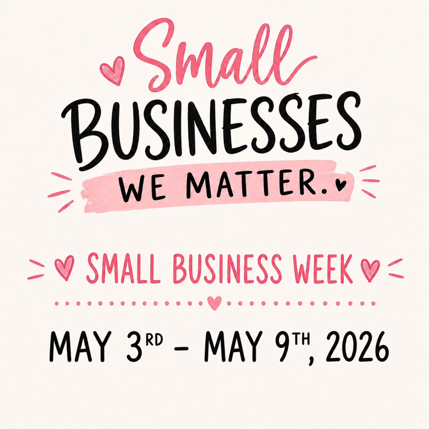 Small businesses matter.❤️
Every purchase supports a dream, solves a problem, and impacts a real person.
This week, choose to support small.
Share. Refer. Collaborate. Show up.
It all counts.
Shop small this week and tell us who you supported.
Thank you for supporting Skyler M Wellness and other small businesses.
#SmallBusinessWeek #SupportSmallBusiness #ShopSmall #WomenInBusiness #CommunitySupport
