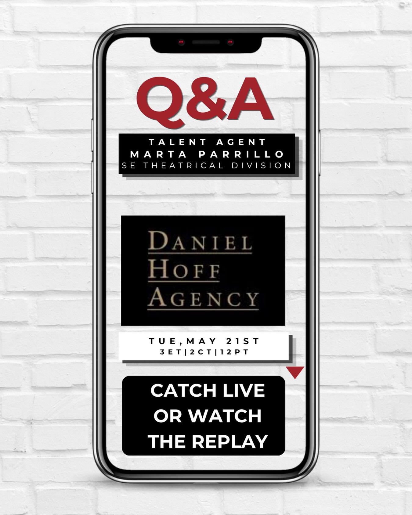 🙌🏻 Daniel Hoff team in the house!
🤗 Welcome Marta Parrillo, who leads the Southeast theatrical division, helped open the Atlanta branch, and brings a background across TV/film and LA commercial.
🔥The Southeast market is picking up real momentum right now, and expanding regionally can open up great opportunities, especially if you’re in the resume building stage.
🔗Catch it live/watch the replay inside Actors Biz -link in BIO
#danielhoffagency #atlantaactor #actingcareer #actorsofinstagram #actorsbiz
