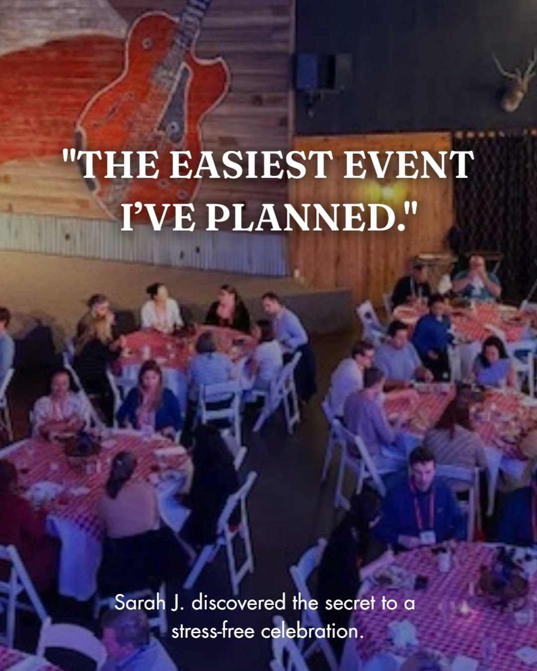 "The easiest event I've ever planned." — Sarah J.
.
We hear it all the time: 'I actually got to enjoy the party.' That’s the Austin Ranch difference. We handle the flow so you can handle the fun.
.
Read more stories like Sarah’s on our website.