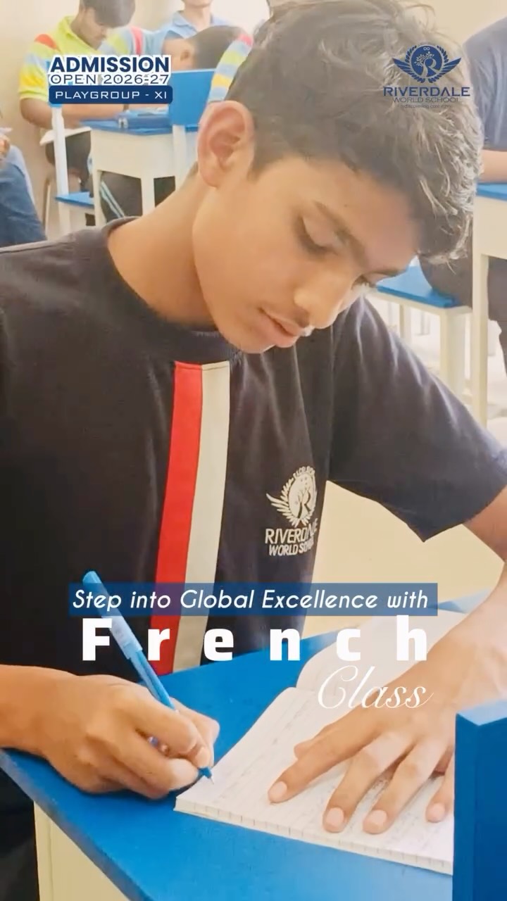 At RWS, our French classes go beyond language—our students learn the skill of global communication, cultural understanding, and confident expression. 🇫🇷✨
#RWS #FrenchClasses #LanguageLearning #GlobalSkills #StudentGrowth CulturalExchange FutureReady SchoolLife LearningBeyondBooks