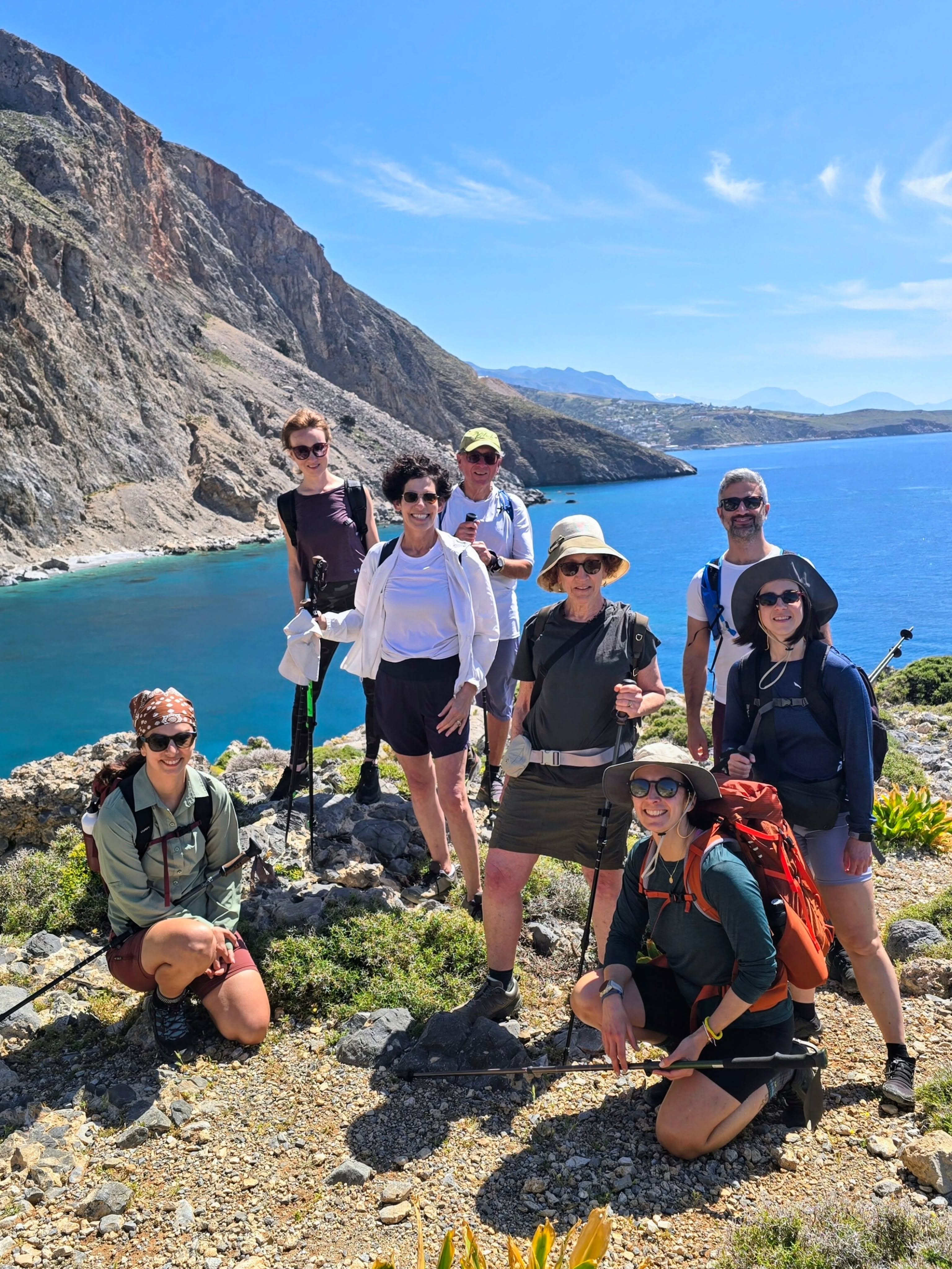 What a wonderful week in Crete 🌿
.
Thank you to this lovely group for making it such a fantastic week 💗🌼
.
Six days of trails with Eleni, who knows these mountains inside out — wildflowers underfoot, snow-capped peaks in the distance, and the occasional bracing dip in a very fresh sea. Yoga twice a day with the lovely Eirini, sunrise and sunset, meeting everyone exactly where they were on the mat. And meals from Steph that had us lingering at the table long after the plates were cleared.
We walked, we stretched, we laughed (a lot), we learned a few things, and somewhere along the way a group of strangers turned into friends.❤️🌿
.
.
.
.
.
.
.
.
.
.
#NefeliNineRetreats #CreteRetreat #HikingAndYoga #BlueZoneLiving #SlowTravelGreece