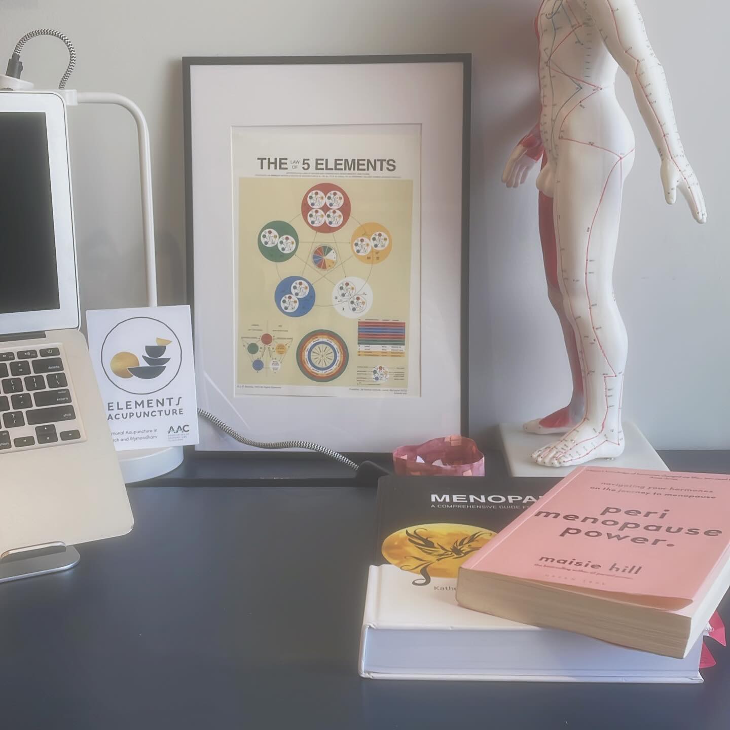 Prepping workshop for our upcoming menopause retreat with @frithmeadow. There’s so much for say about how we can support our bodies as we enter into our ‘second spring’ of life. I love referring to @_maisiehill_ perimenopause power. Such a wonderful book for all things hormones. I’ll be talking about the fascinating theory of Five Element Acupuncture and how we can use ancient knowledge in our modern lives. Hopefully we’ll also have time to try some cupping to promote lymph drainage and encourage circulation 👌