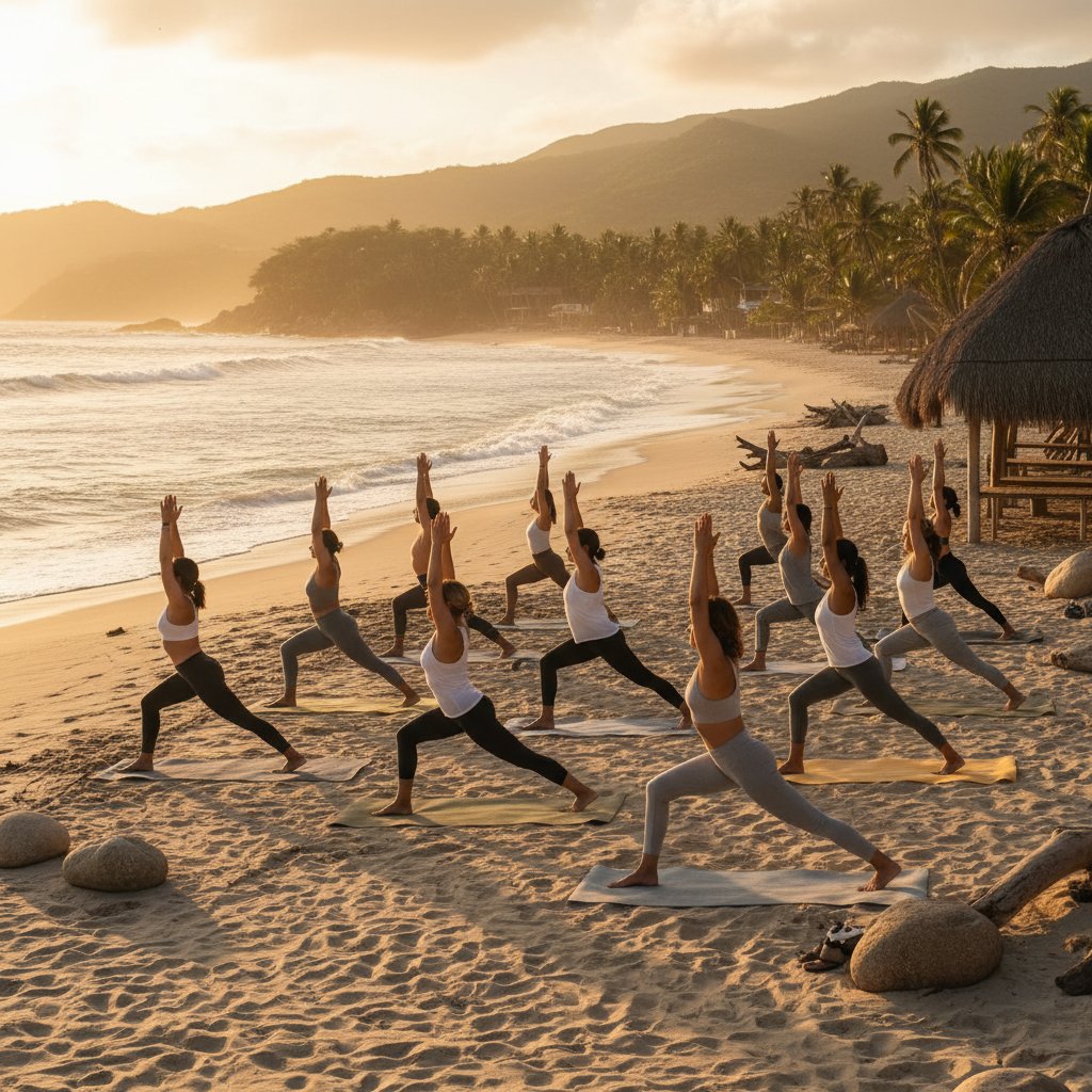 Imagine waking up to this. 🌅
Not a photo. Your reality for seven days.
Yoga on the beach. Meditation with the ocean. Mindfitness practices. Meals with your people. Laughter. Healing. Transformation.
This is what happens when you finally give yourself permission to return to yourself. ✨💛
Sayulita, Mexico. Feb 7-12. Limited spots.
Discover: https://www.wellness-travel.net/sayulita-retreat