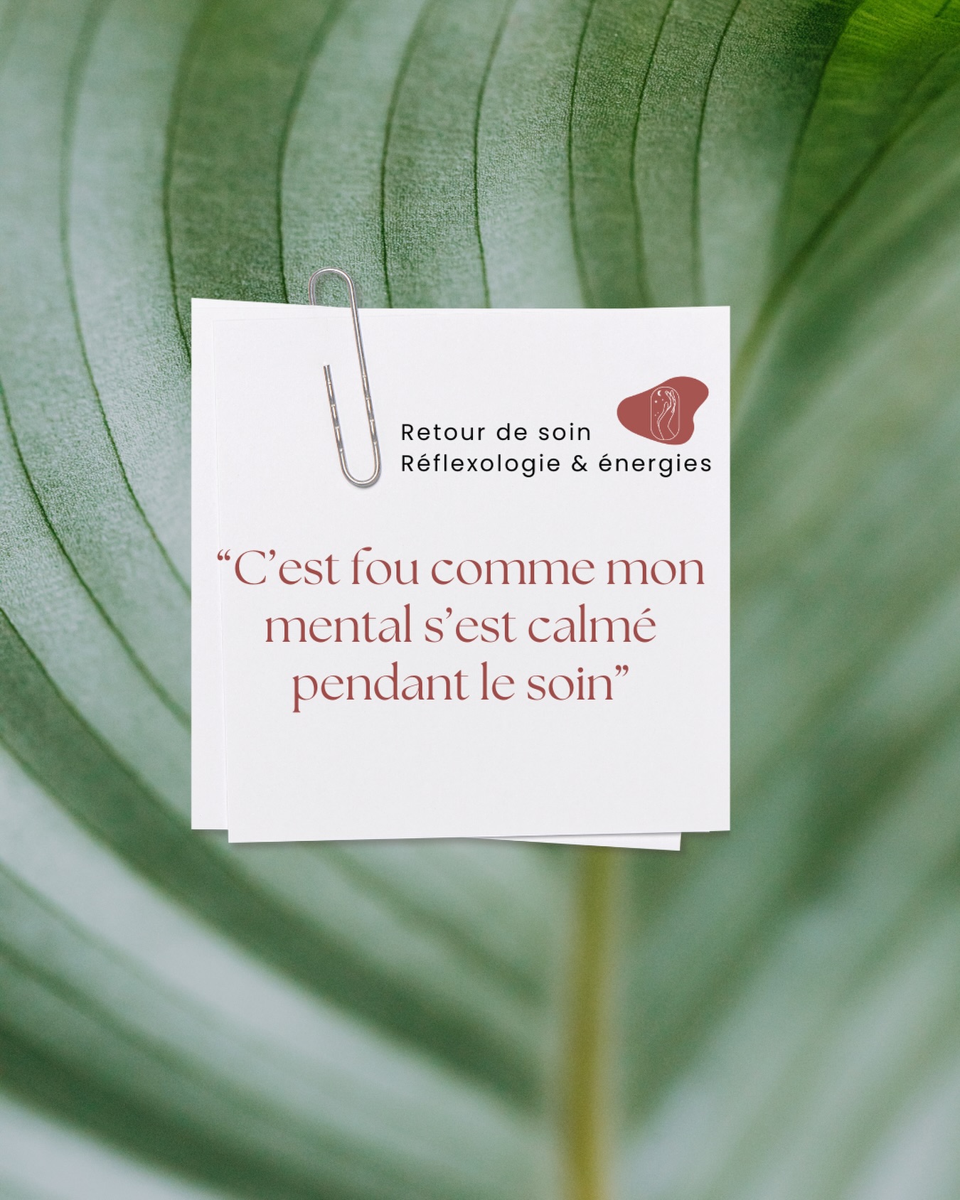 💬 « C’est fou comme mon mental s’est calmé pendant le soin. «
Le mental ne se calme pas par la force. Il se calme quand le corps se sent en sécurité. C’est exactement ce que permet la réflexologie : passer par le corps pour apaiser la tête.
Tout bénef’ 🤩
______________________________
✨ Réflexologie & énergies
🦶 Soins de réflexologie plantaire
👐 Soin énergétique
🌈 Réveillez votre énergie intérieure, retrouvez un l’équilibre émotionnel & découvrez le pouvoir d’auto-guérison
🌿 Créatrice de soins doux & thérapeutiques, 100% personnalisés pour soulager les tensions, libérer l’esprit et promouvoir un bien-être global
📆 Réservez votre parenthèse de bien-être
https://www.carolinestouls-reflexologue-nantes.fr/decouverte-reflexologie
#reflexologuenantes #reflexologie #reflexologienantes