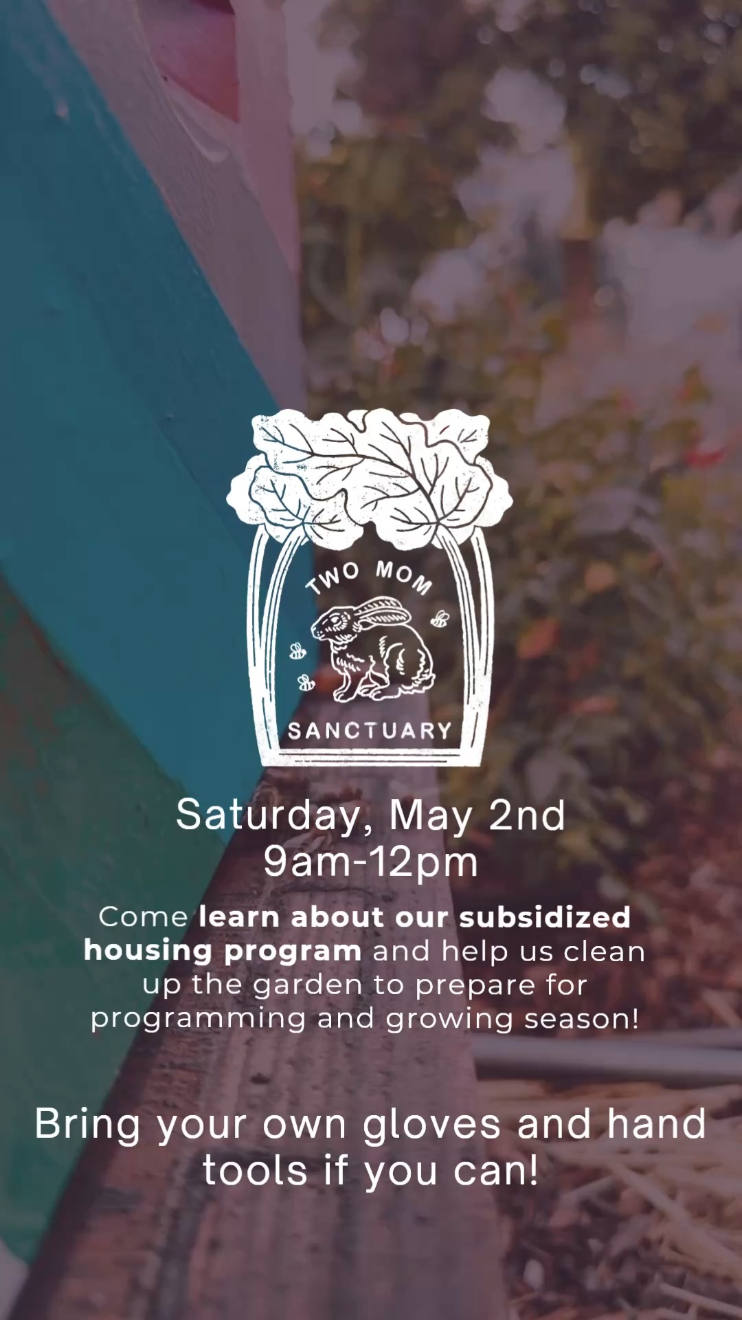 Come help us prep the Two-Mom garden space for programming season! We will spend the morning pulling weeds, trimming plants, and reviving this beautiful space.
Snacks will be available
Please BYO garden tools and gloves if you can!
649 Colorado Street West
#volunteer #garden
