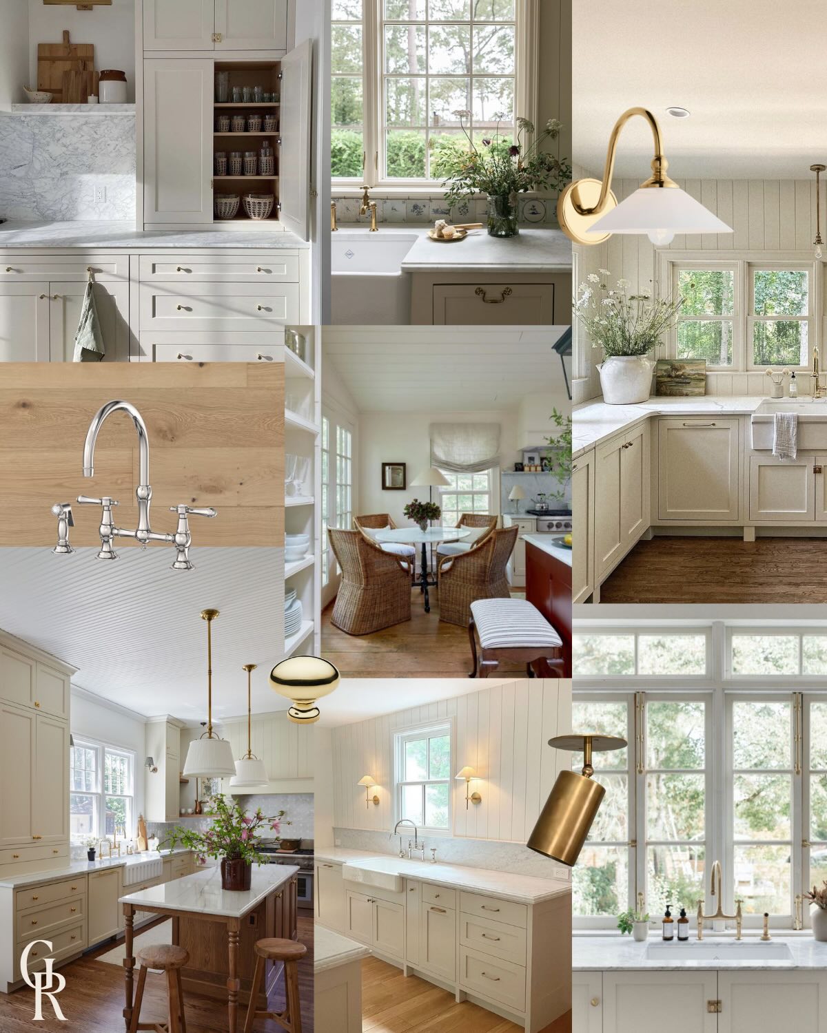 My kitchen design details bucket list! 🤍 I’ll be incorporating these four elements into my kitchen design to add character and lived-in charm.
To read more about my kitchen renovation inspo and project timeline, head over to to my Substack: gennyrosediaries.substack.com 💌