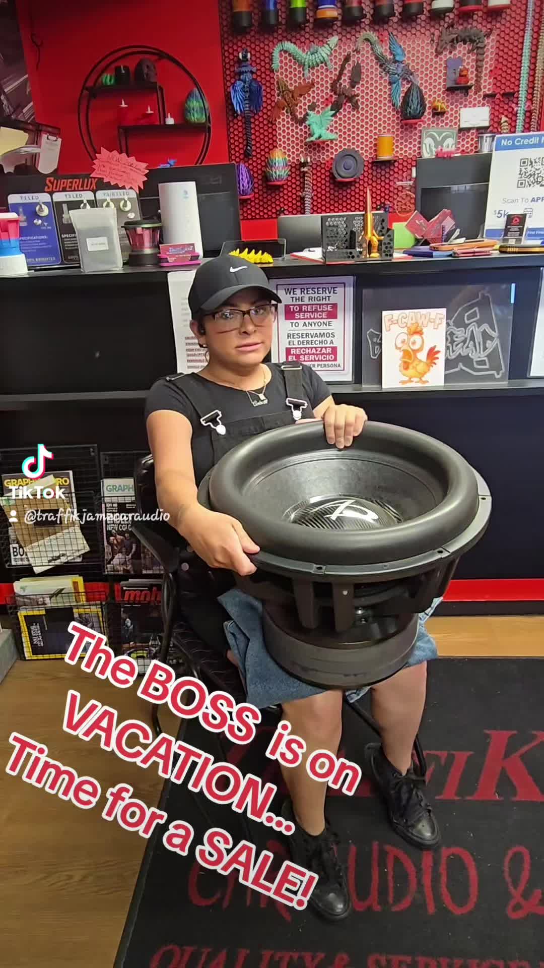 The "BOSS" is on Vacation Sale.. Stop in and pick up some deals on all in-stock inventory.
#caraudio #caraudiosale #3dprinting #subwoofers #AudioDynamics #bossisonvacationsale #Denver #customcaraudio