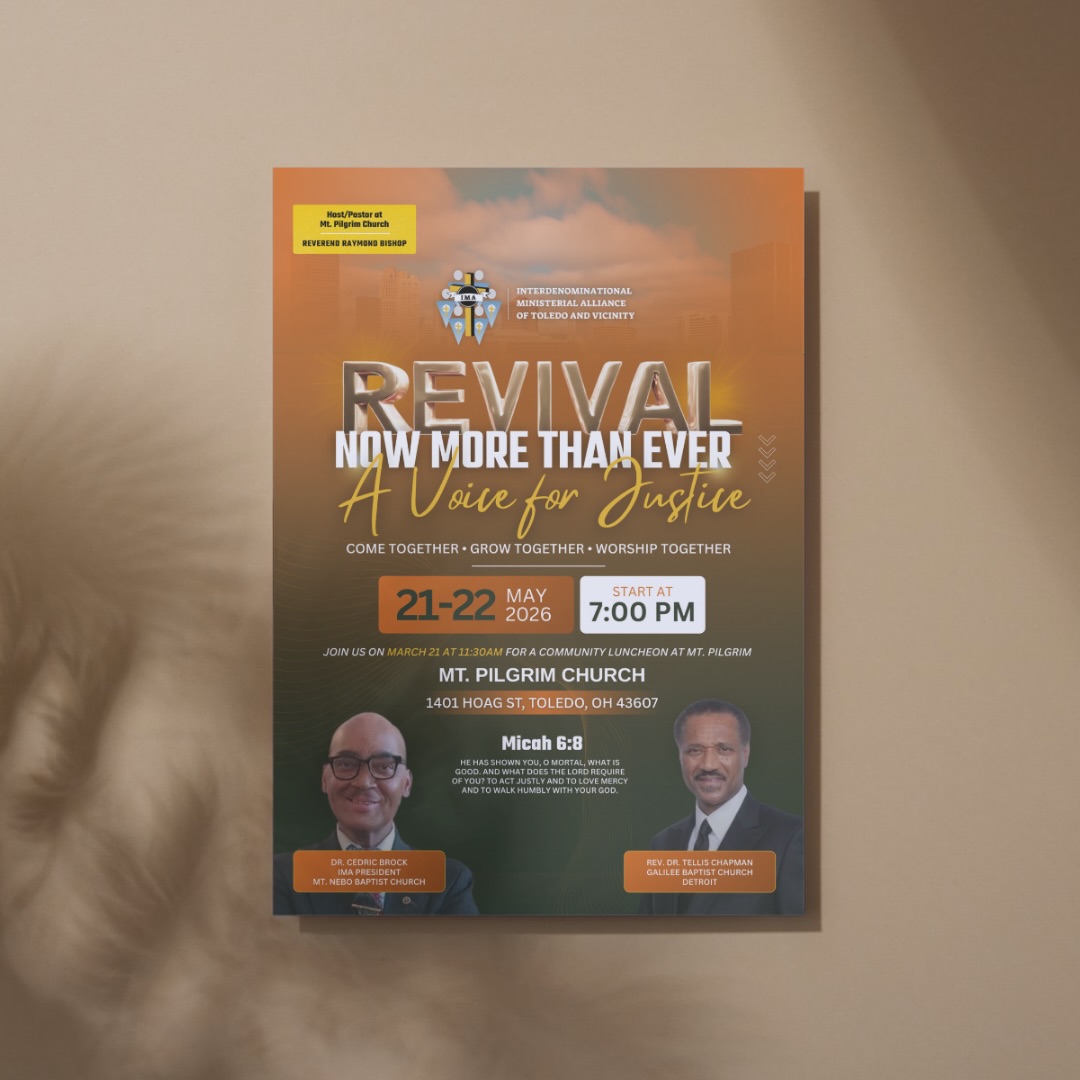 A flyer isn’t just supposed to “look good,” it should make people stop, read, and show up 👏🏽✨
Recently designed this revival flyer for an upcoming event with IMA Toledo and this is your reminder that professional branding matters. Whether you need graphics for your church, business, pop-up, class, concert, nonprofit, or event, KD Marketing Lab is here to bring your vision to life.
☀️ Don’t forget our Summer Sale is happening NOW!
Get discounts on select graphic design services when you bundle with print services. Perfect timing for all your summer events, vendor markets, conferences, back-to-school promos, and launches.
If your brand has been needing fresh visuals, let’s make it happen 👀
📩 DM us or email Contact@kdmarketinglab.com to book.
#KDMarketingLab #GraphicDesigner #FlyerDesign #ChurchFlyer #EventMarketing
