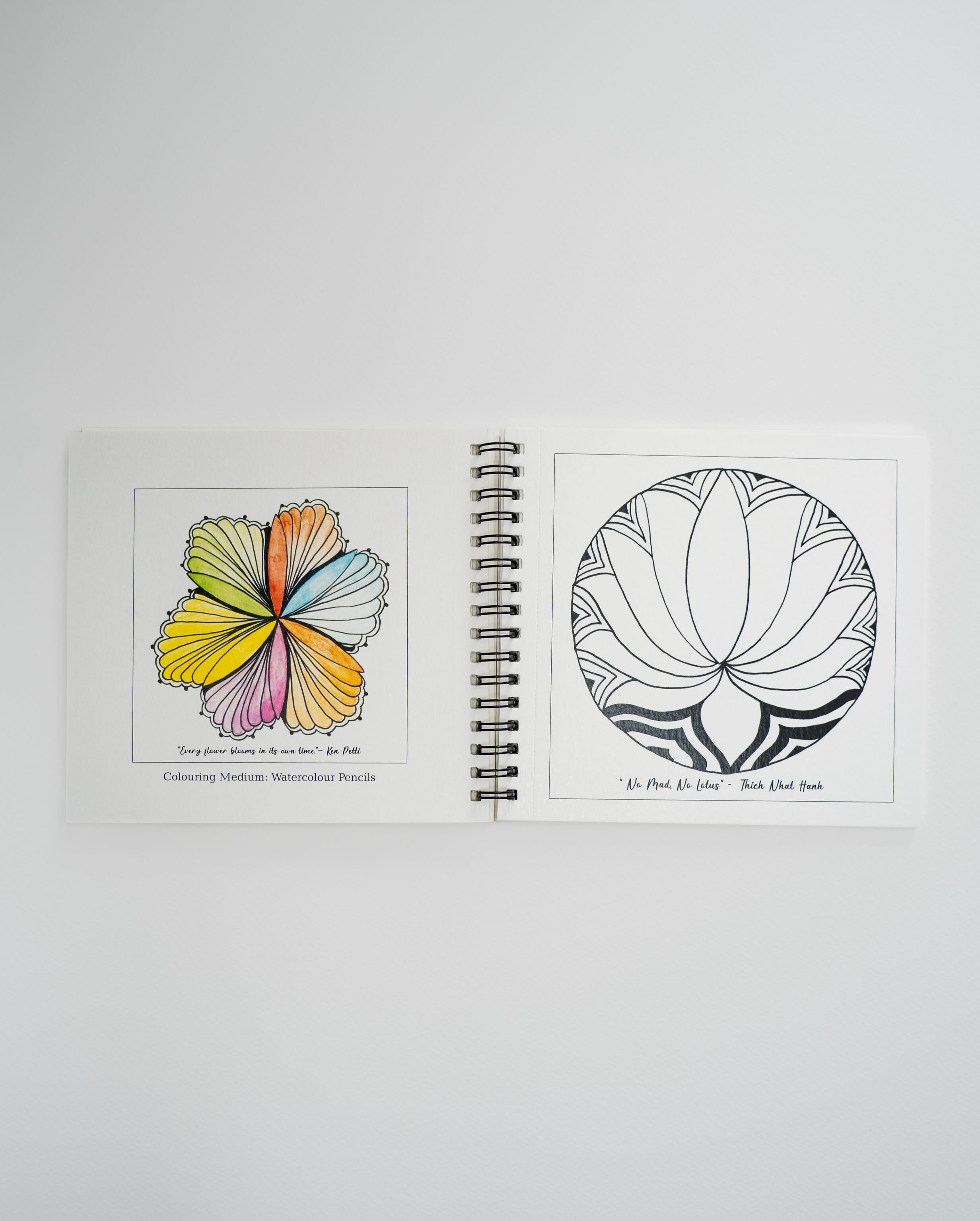 Every flower tells a story.
Some remind us to bloom through difficult seasons.
Some remind us to stay soft.
Some remind us to grow quietly and beautifully in our own time.
I have hand-crafted each flower in the pocket Colouring book to give you a pause from the constant noise of screens, scrolling, and busy schedules.
A few minutes with colour can completely shift your energy.
It slows your thoughts.
Calms your mind.
And gently brings your creativity back to life.
You do not need to colour perfectly.
You simply need to enjoy the process.
Because sometimes healing begins with something as simple as colouring a flower.
www.beyondboxes.net