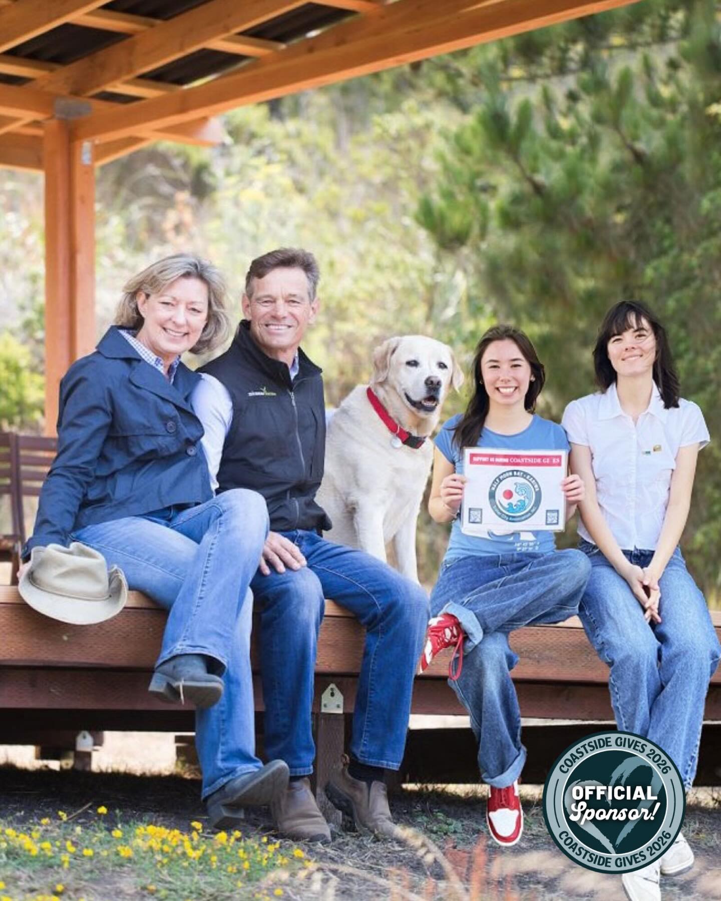 @miramar_farms is the perfect venue for your private event or corporate retreat! Once you’re done planning and preparing for your event with them, be sure to thank them for being a repeated sponsor of Coastside Gives, and for embodying what it means to Give Where You live ❤️🌊